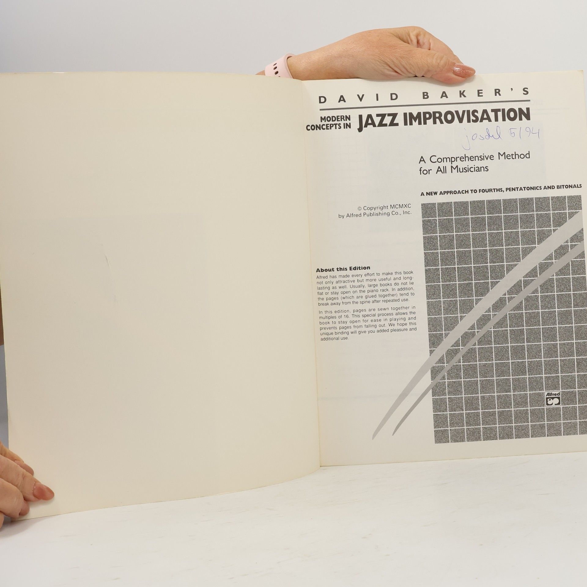 David N. Baker Modern Concepts in Jazz Improvisation