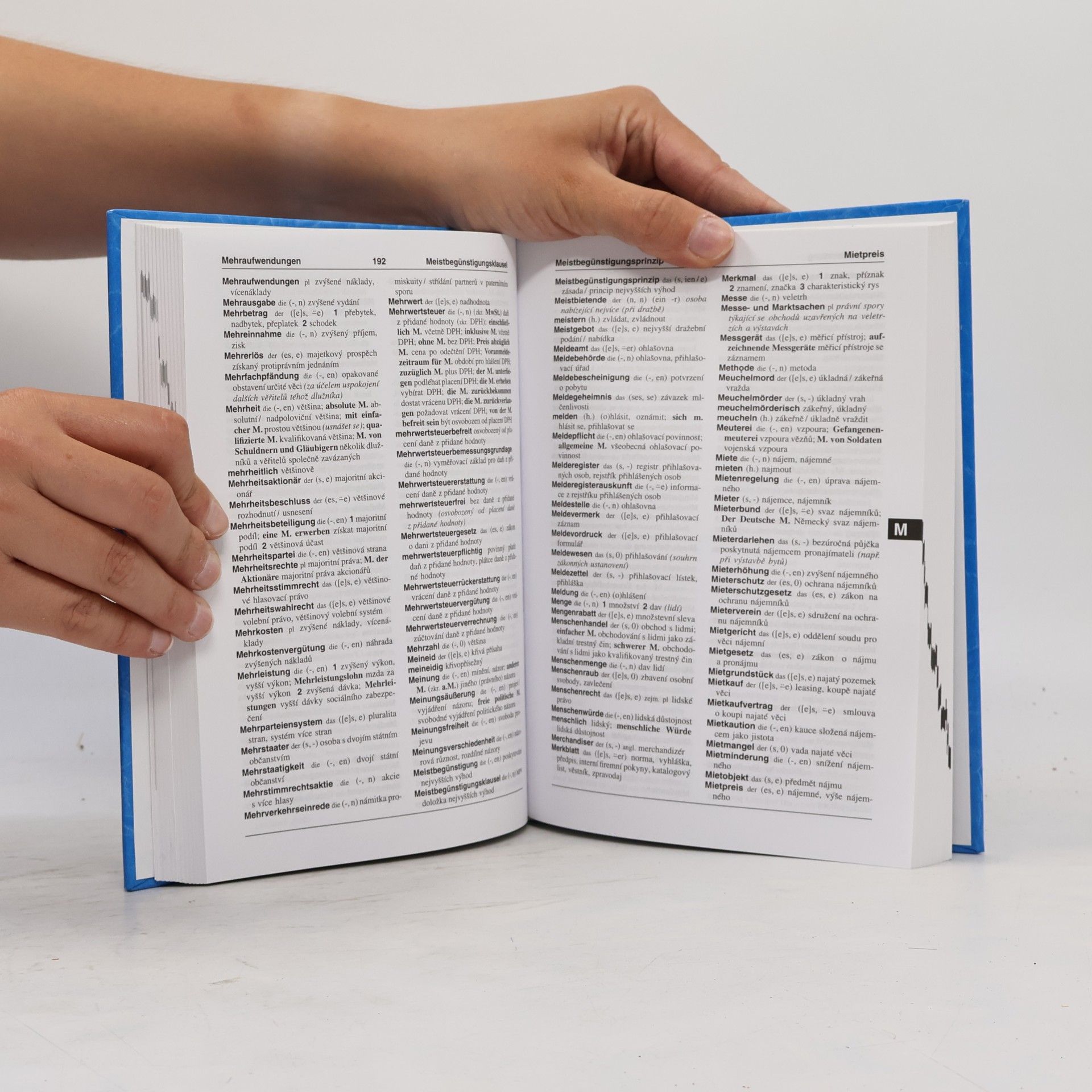 Milena Horálková Německo-český právnický slovník = Deutsch Tschechisch Rechts-Wörterbuch