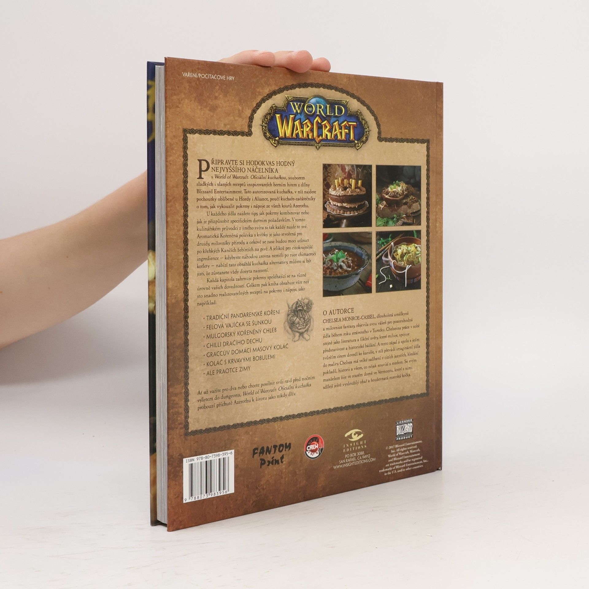 Chelsea Monroe-Cassel World of Warcraft: Oficiální kuchařka