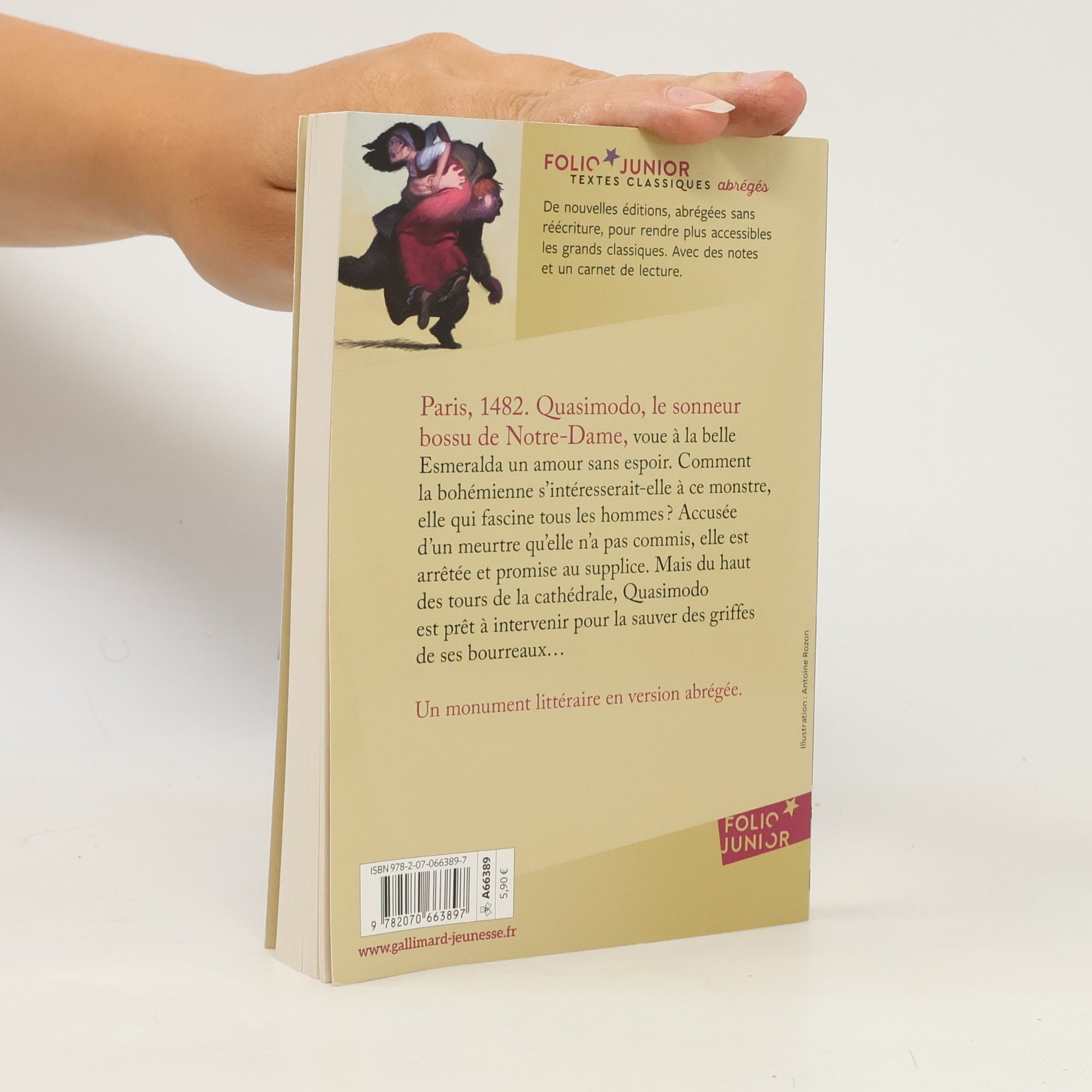 Victor Hugo Folio Junior - Textes abrégés: Notre-Dame de Paris