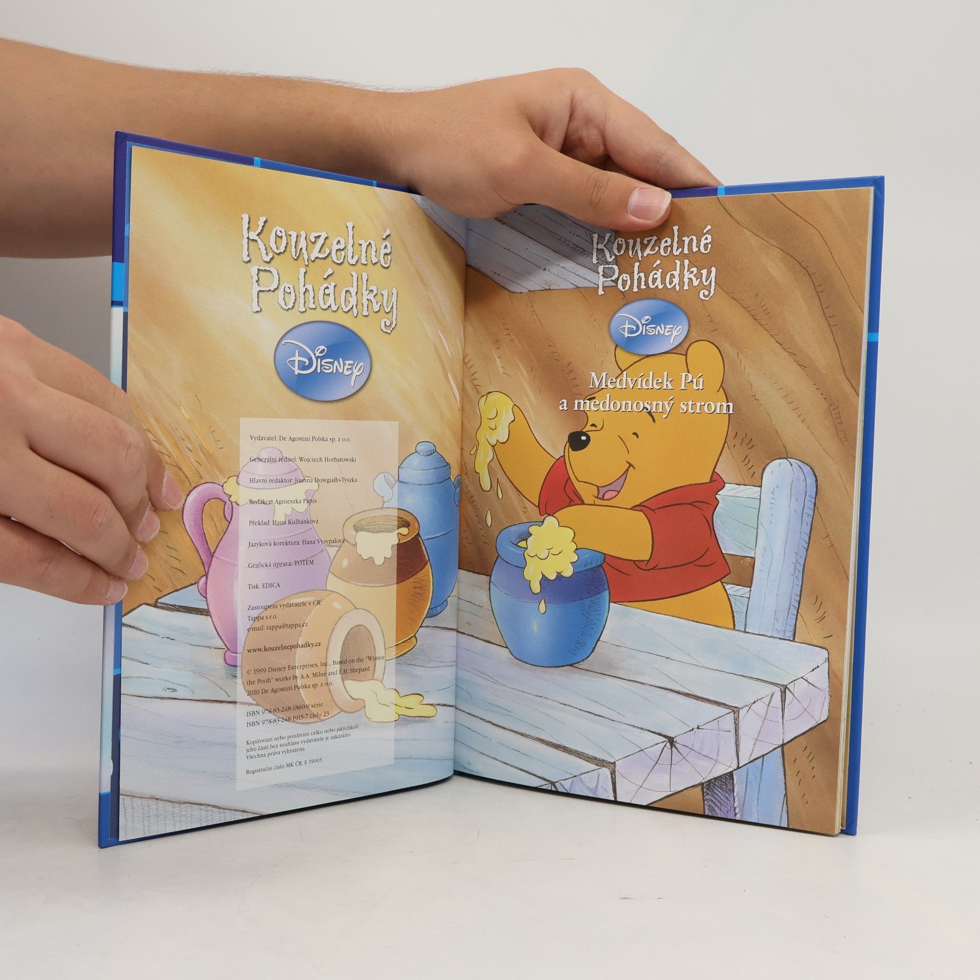 Walt Disney Kouzelné pohádky. Medvídek Pú a medonosný strom