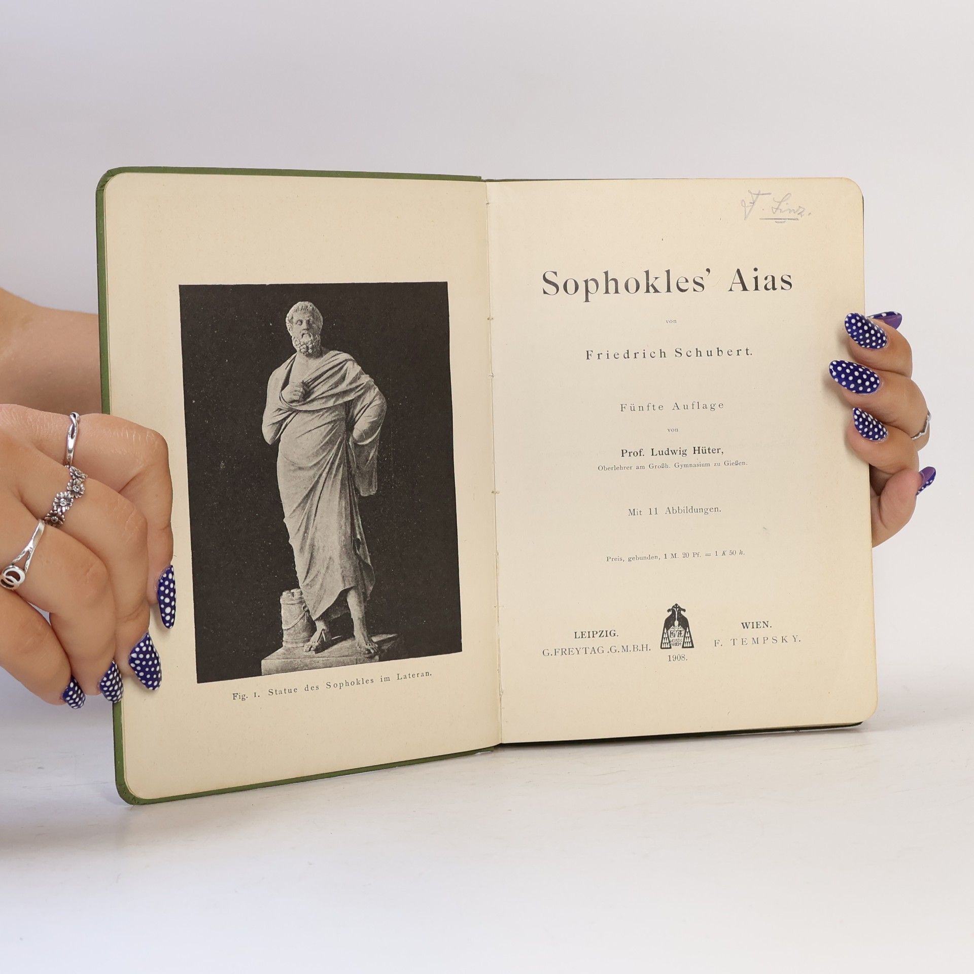 Friedrich-Hermann Schubert Sophokles' Aias