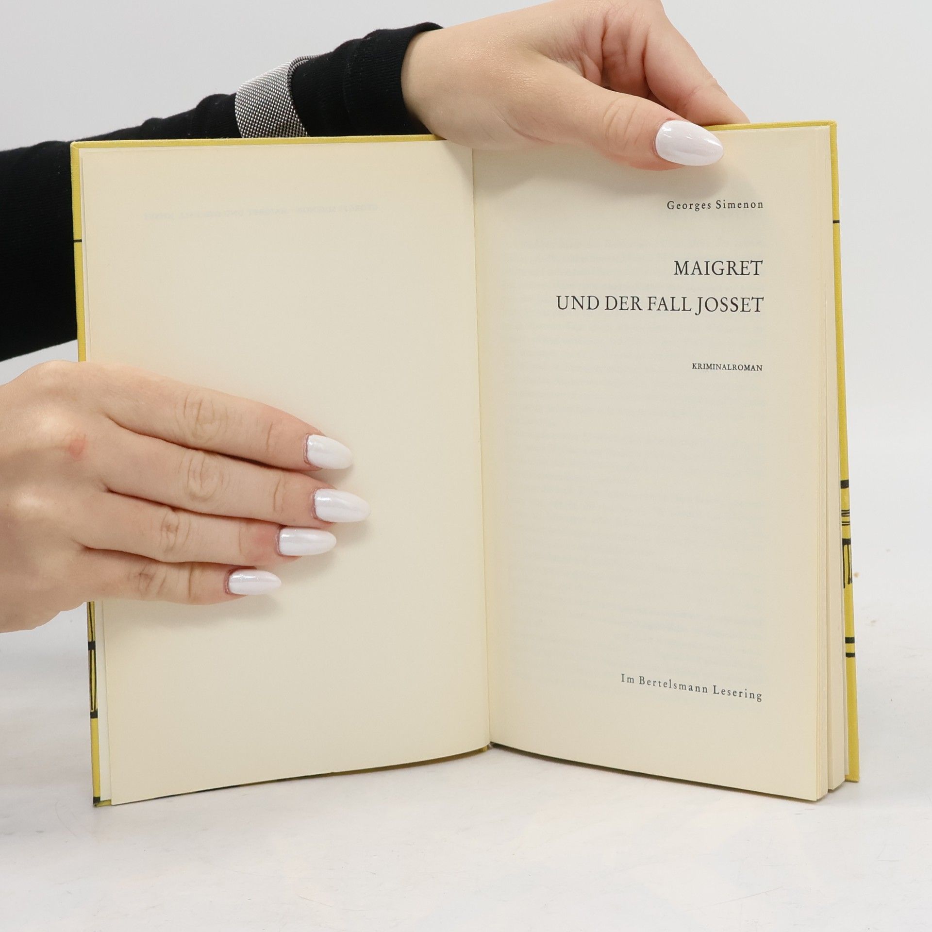 Georges Simenon Maigret und der Fall Josset