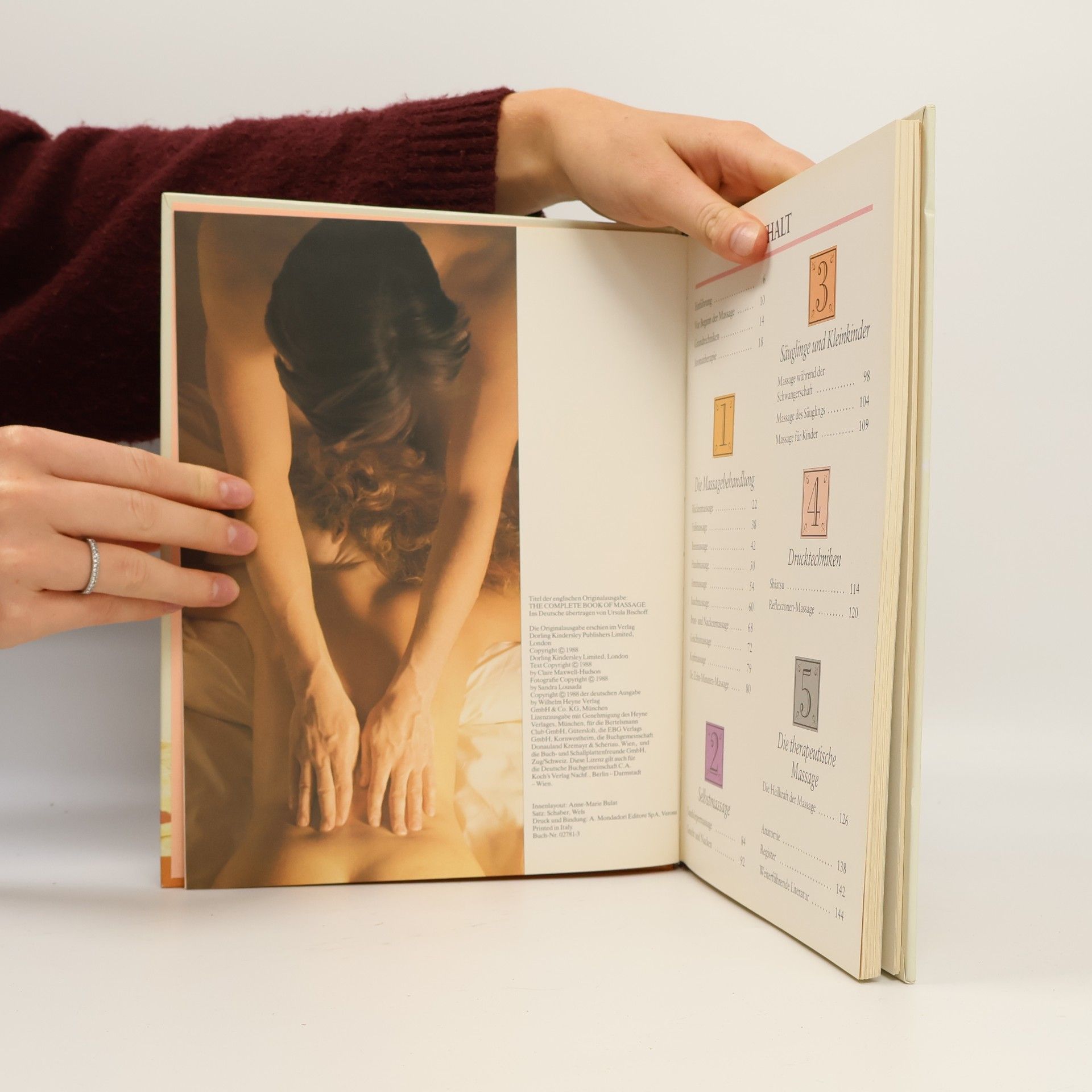 Clare Maxwell-Hudson Das große Handbuch der Massage