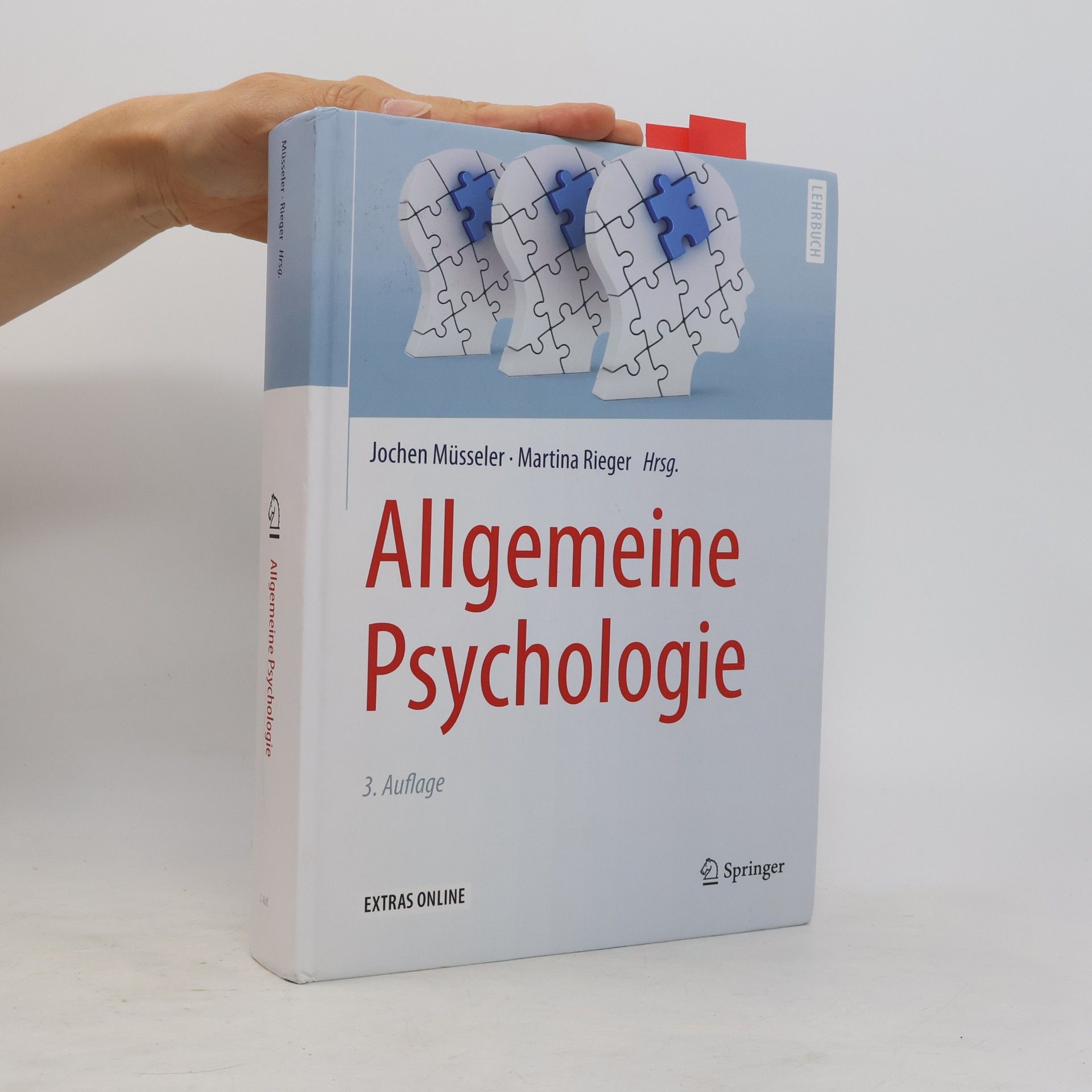 Martina Rieger Allgemeine Psychologie: Lehrbuch, 3. Auflage, Extras Online