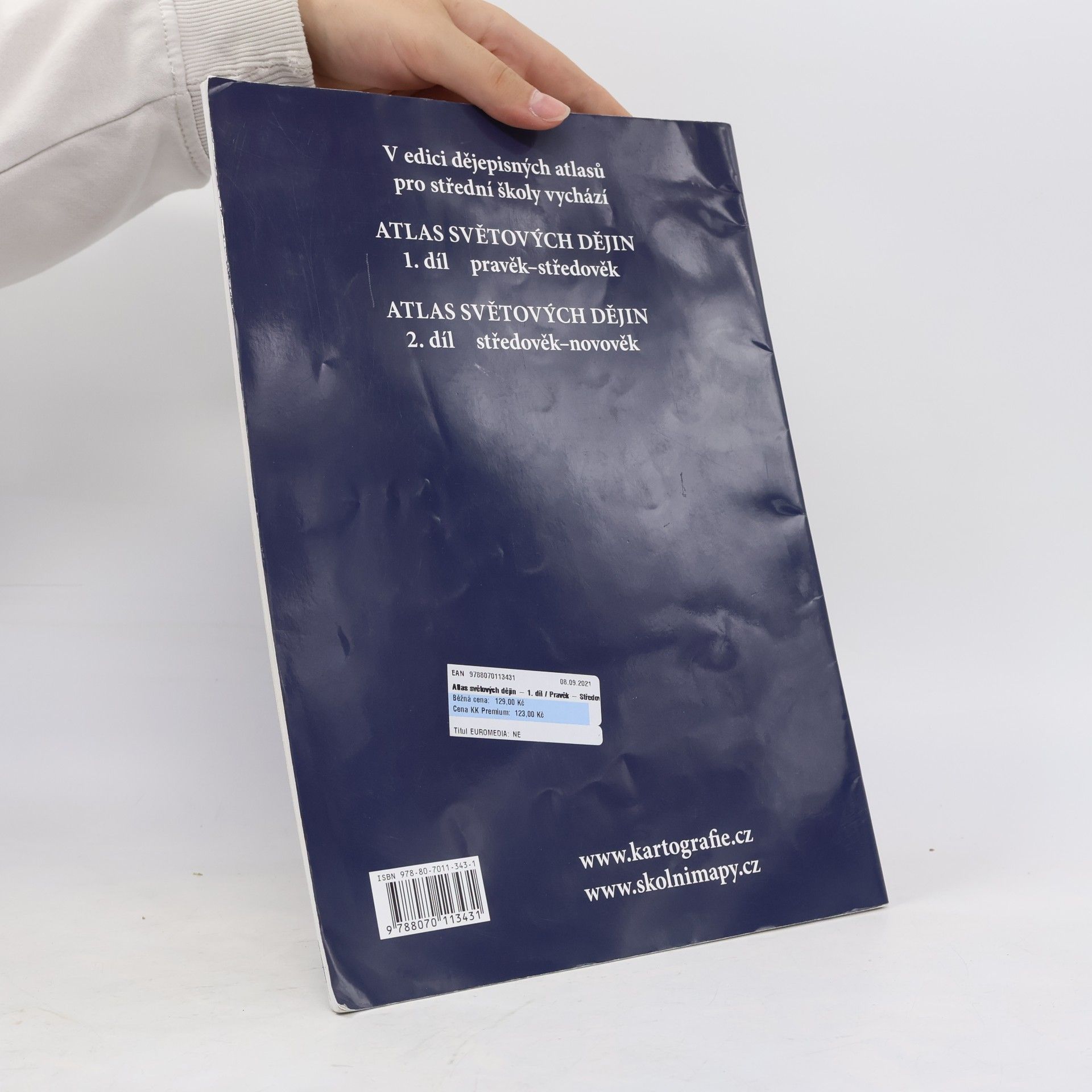 Various authors Atlas světových dějin. 1. díl, Pravěk - středověk