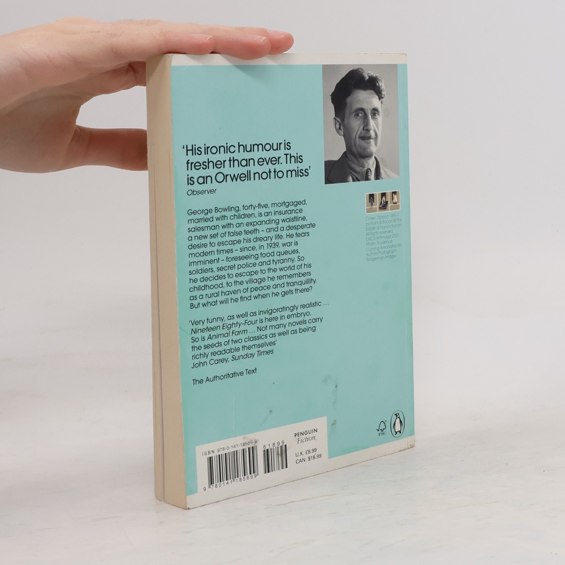 George Orwell Coming up for air
