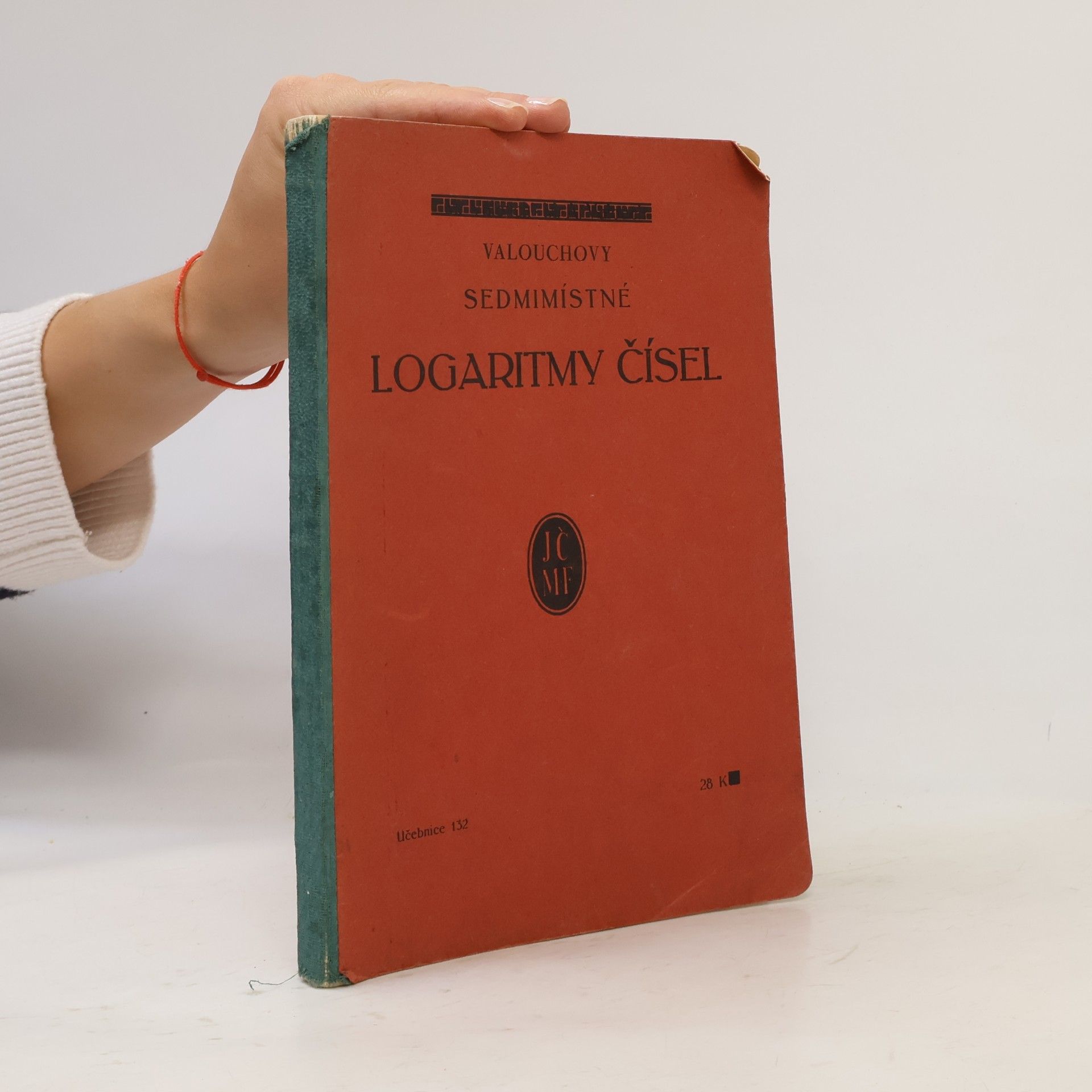 Miloslav Valouch Sedmimístné logaritmy čísel od 1 do 120 000