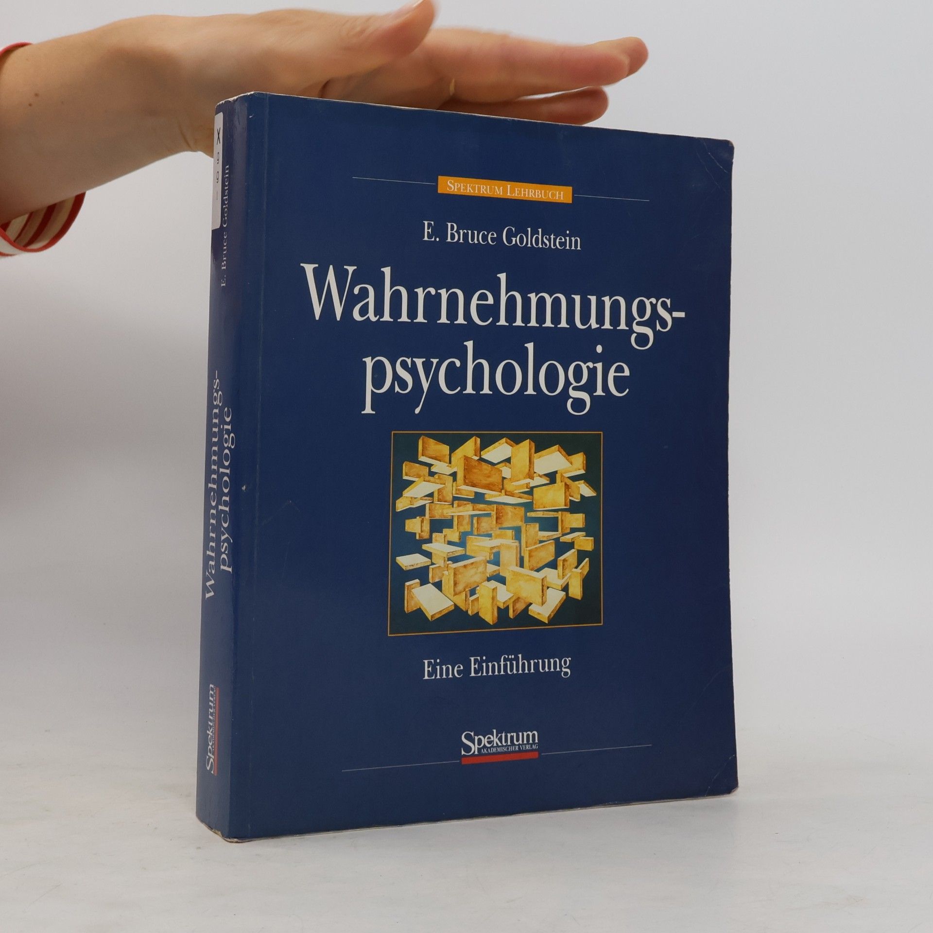 E. Bruce Goldstein Wahrnehmungspsychologie. Eine Einführung