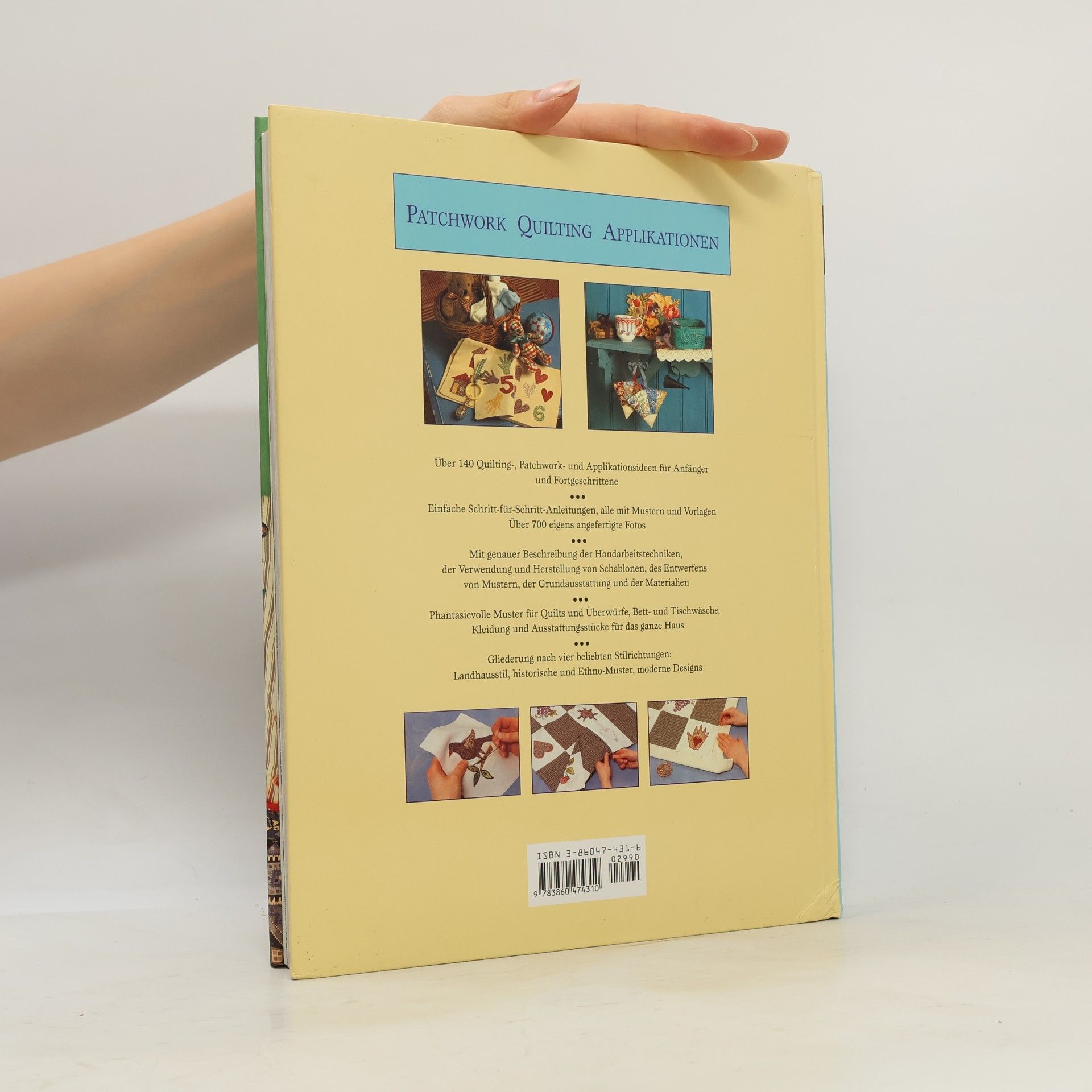 Isabel Stanley Patchwork, Quilting, Applikationen