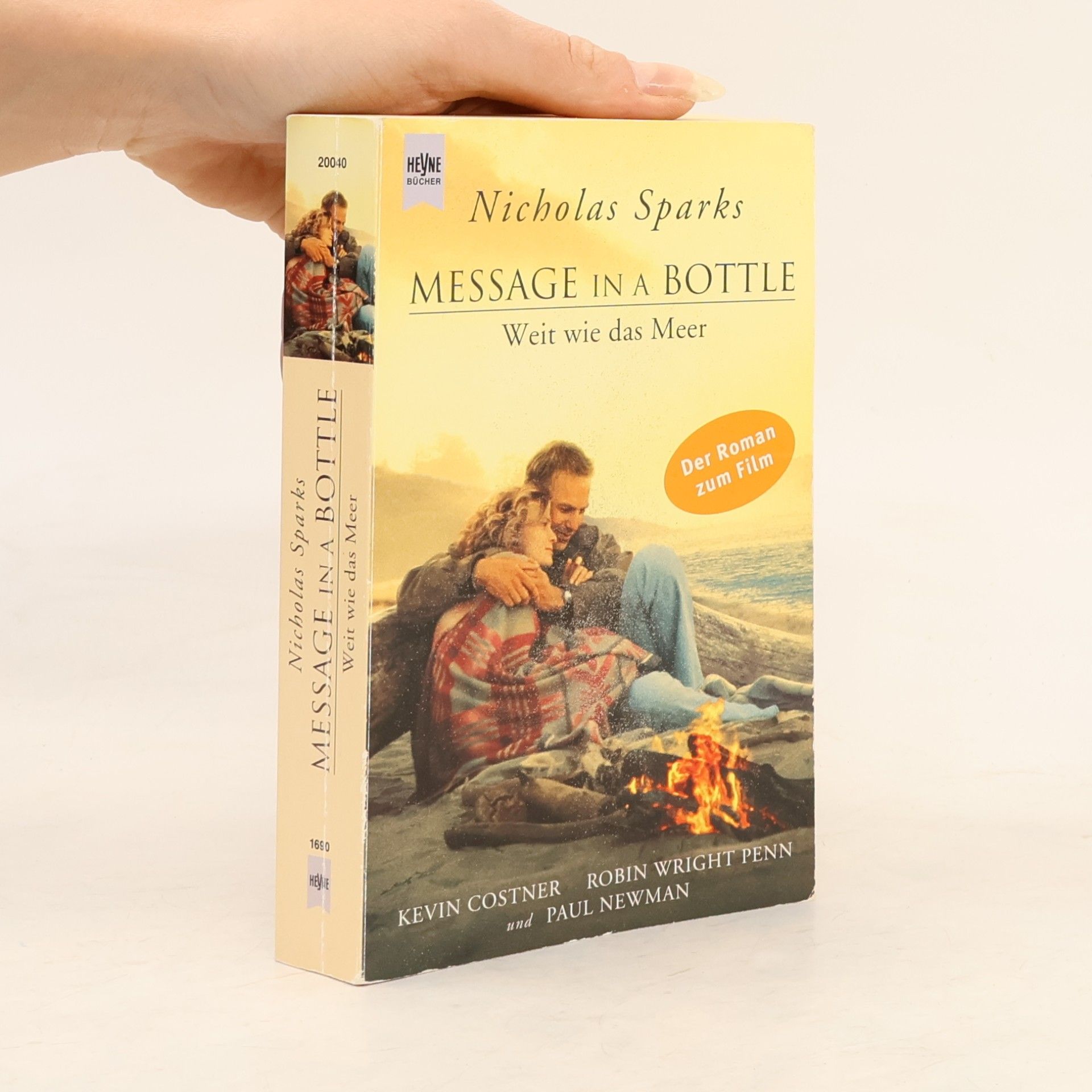 Nicholas Sparks Message in a Bottle. Weit wie das Meer