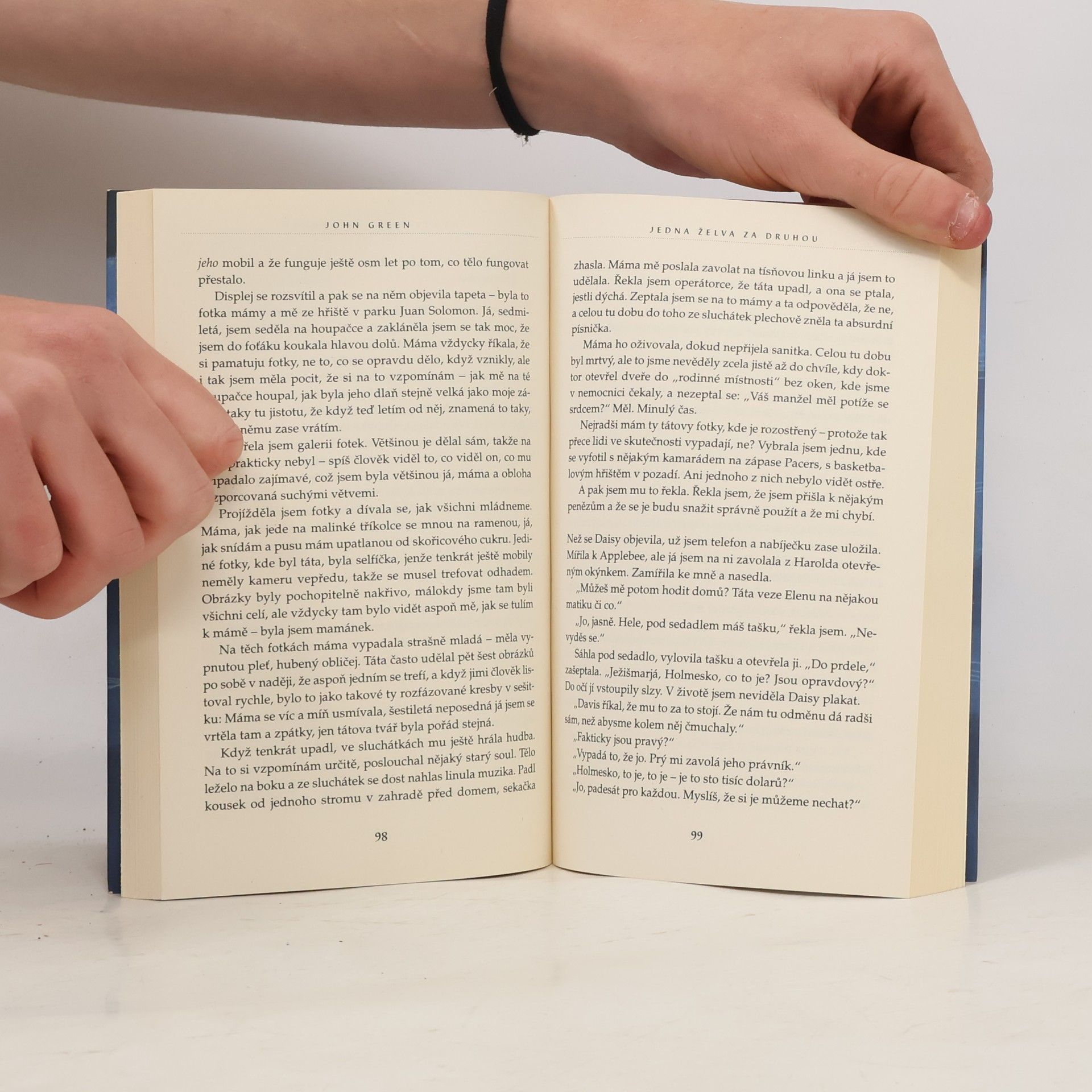 John Green Jedna želva za druhou