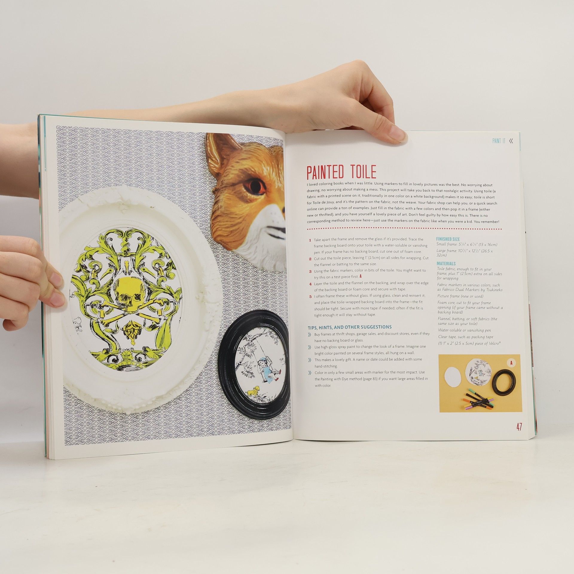 Amy Karol Bend the rules with fabric : fun sewing projects with stencils, stamps, dye, photo transfers, silk screening, and more