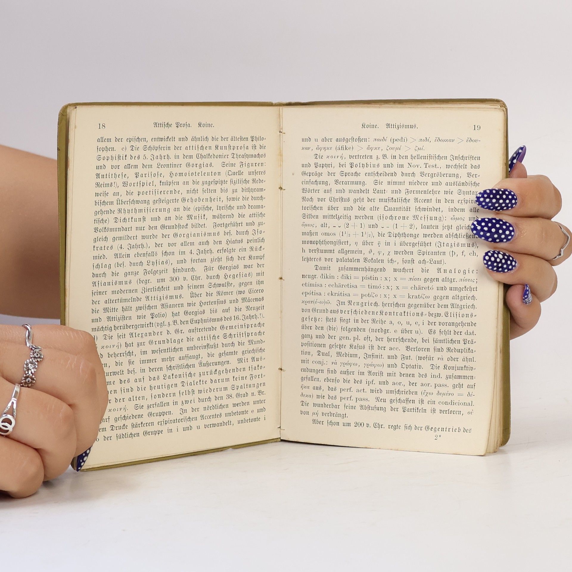 Hans Meltzer Griechische Grammatik