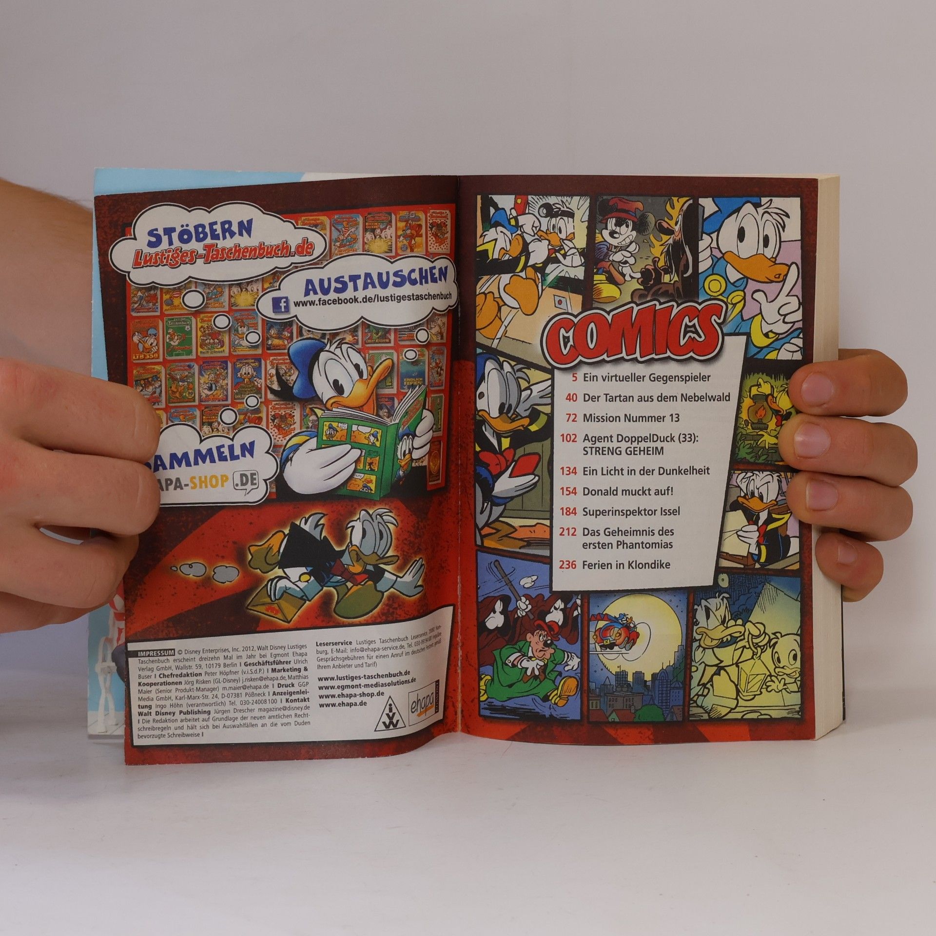 Walt Disney Lustiges Taschenbuch 435