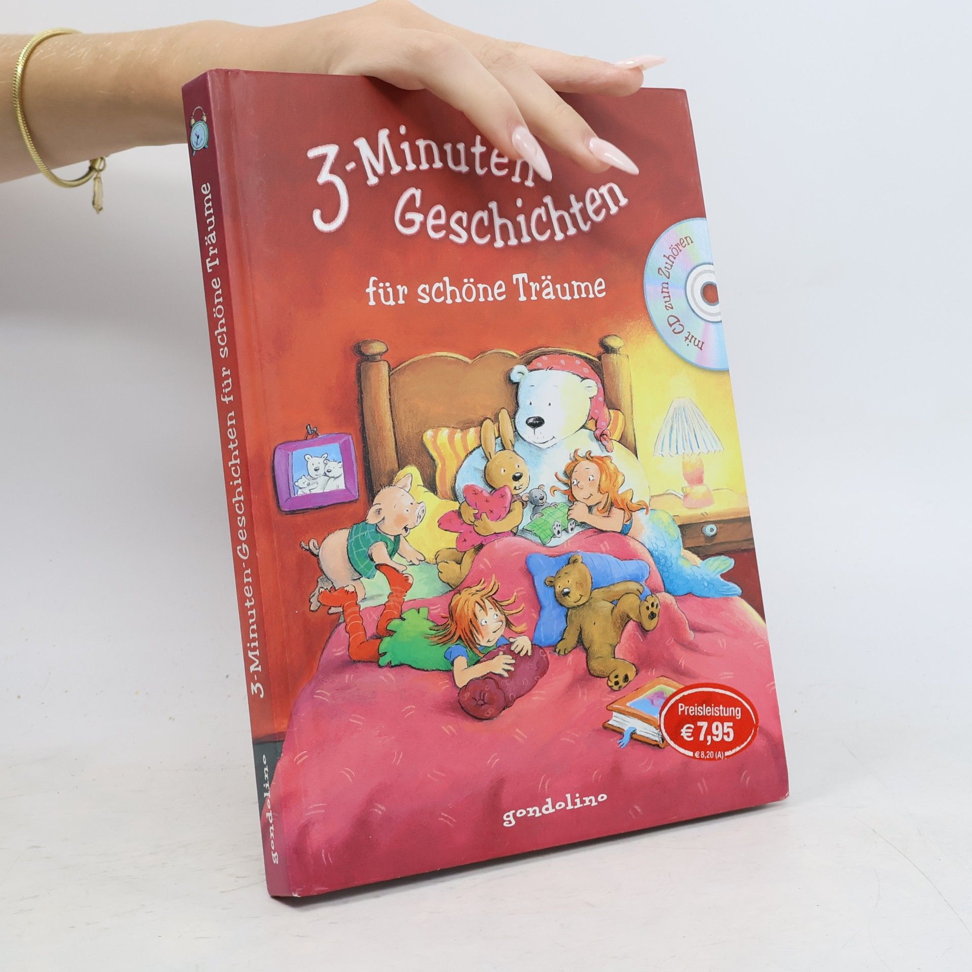 Autorenkollektiv 3-Minuten-Geschichten für schöne Träume, m. Audio-CD