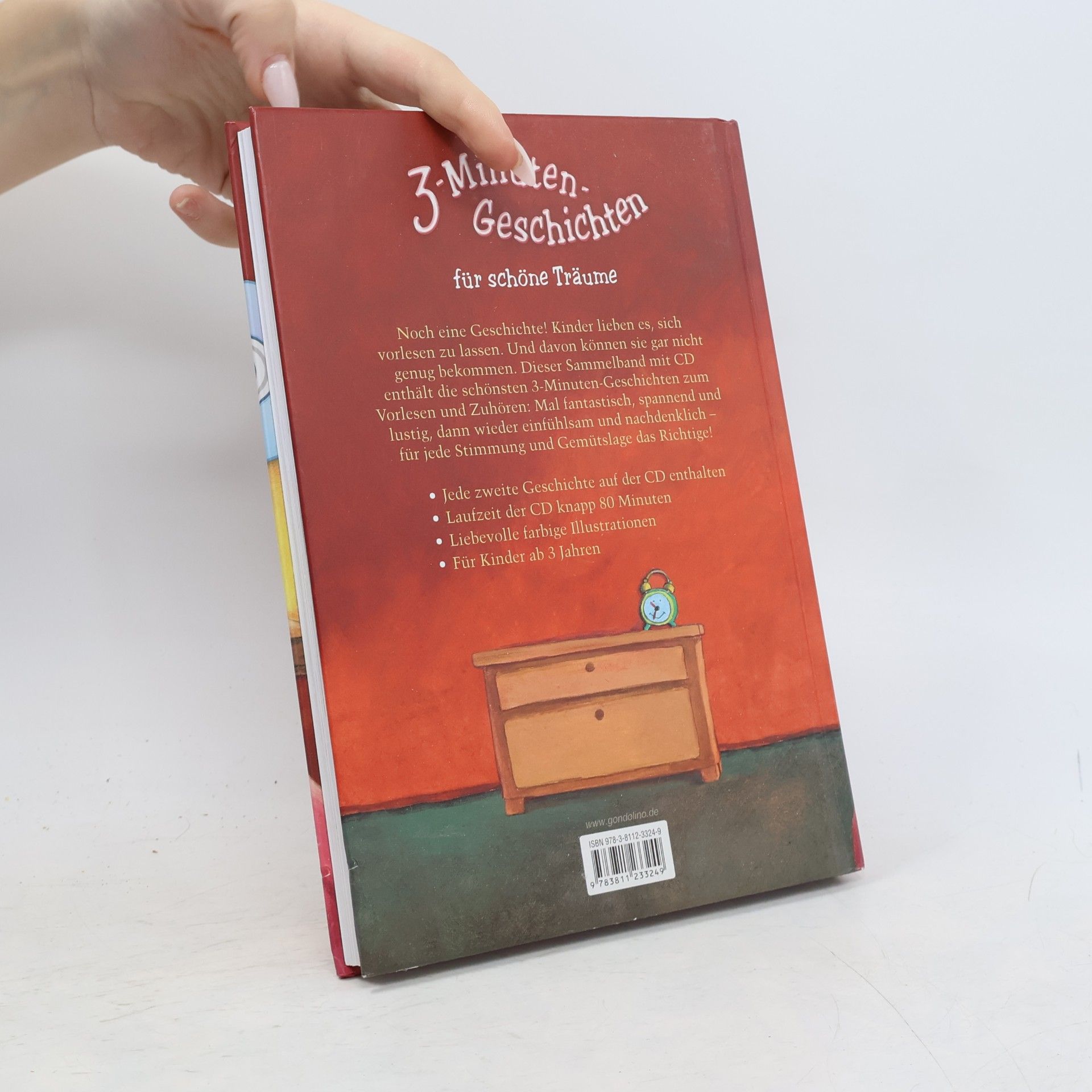 Autorenkollektiv 3-Minuten-Geschichten für schöne Träume, m. Audio-CD
