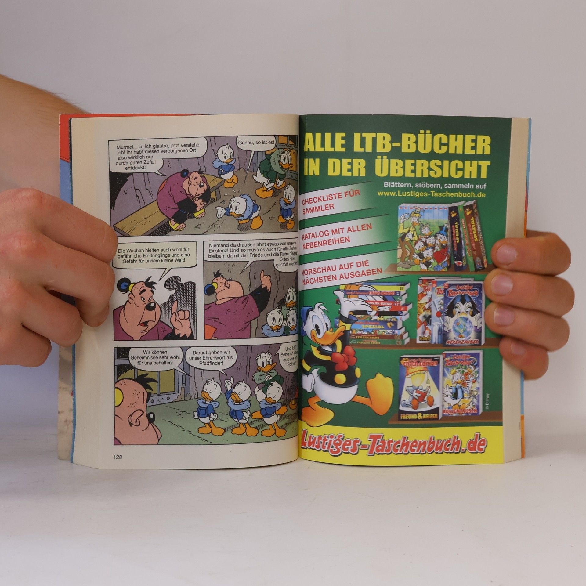 Walt Disney Lustiges Taschenbuch 416. Reise ins Ich