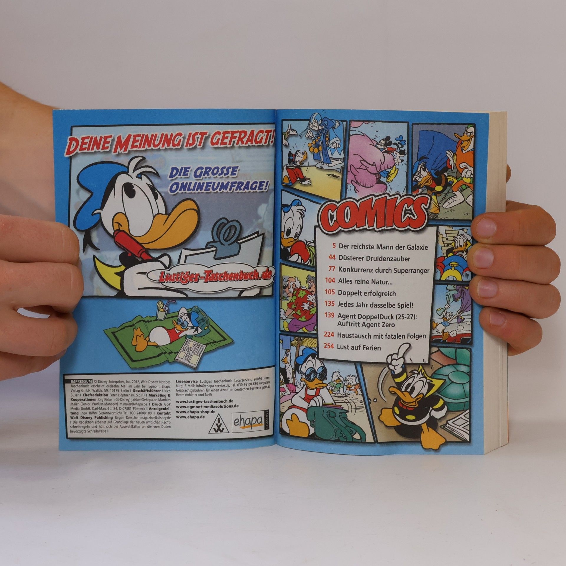 Walt Disney Lustiges Taschenbuch 430. Sommer & Sonne
