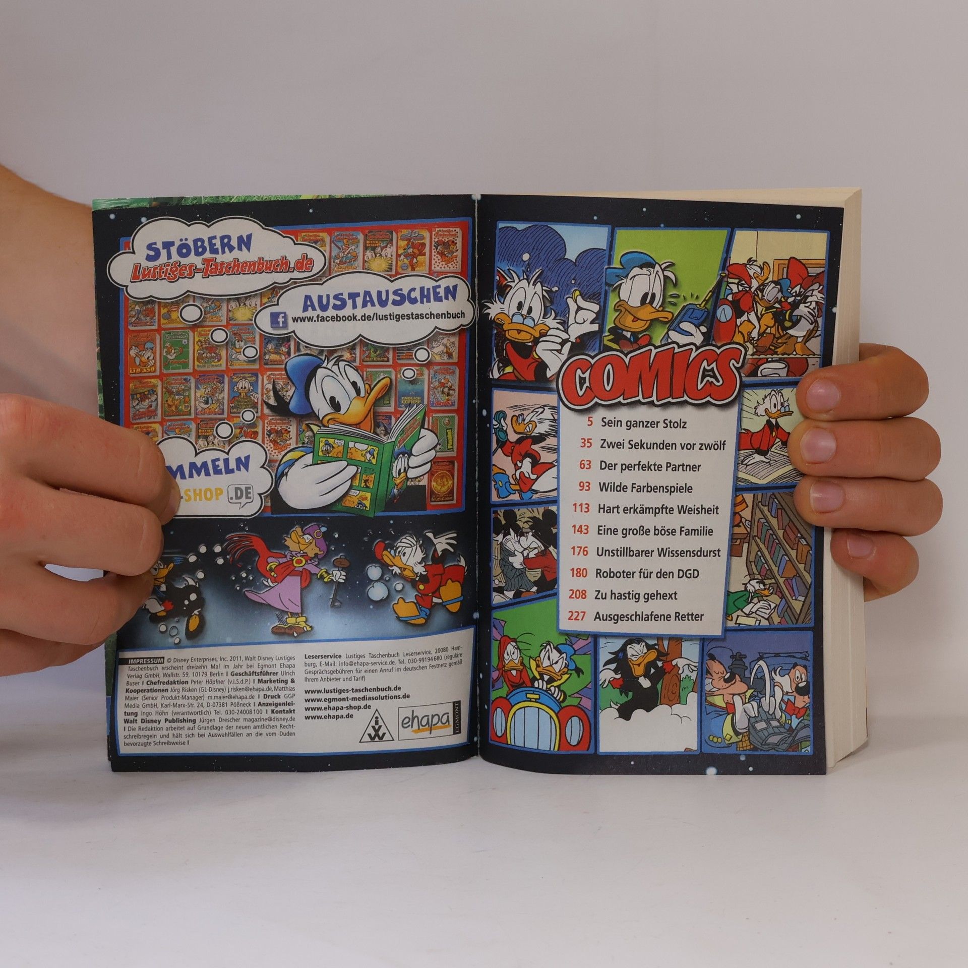 Walt Disney Lustiges Taschenbuch 423. Sein Ganzer Stolz