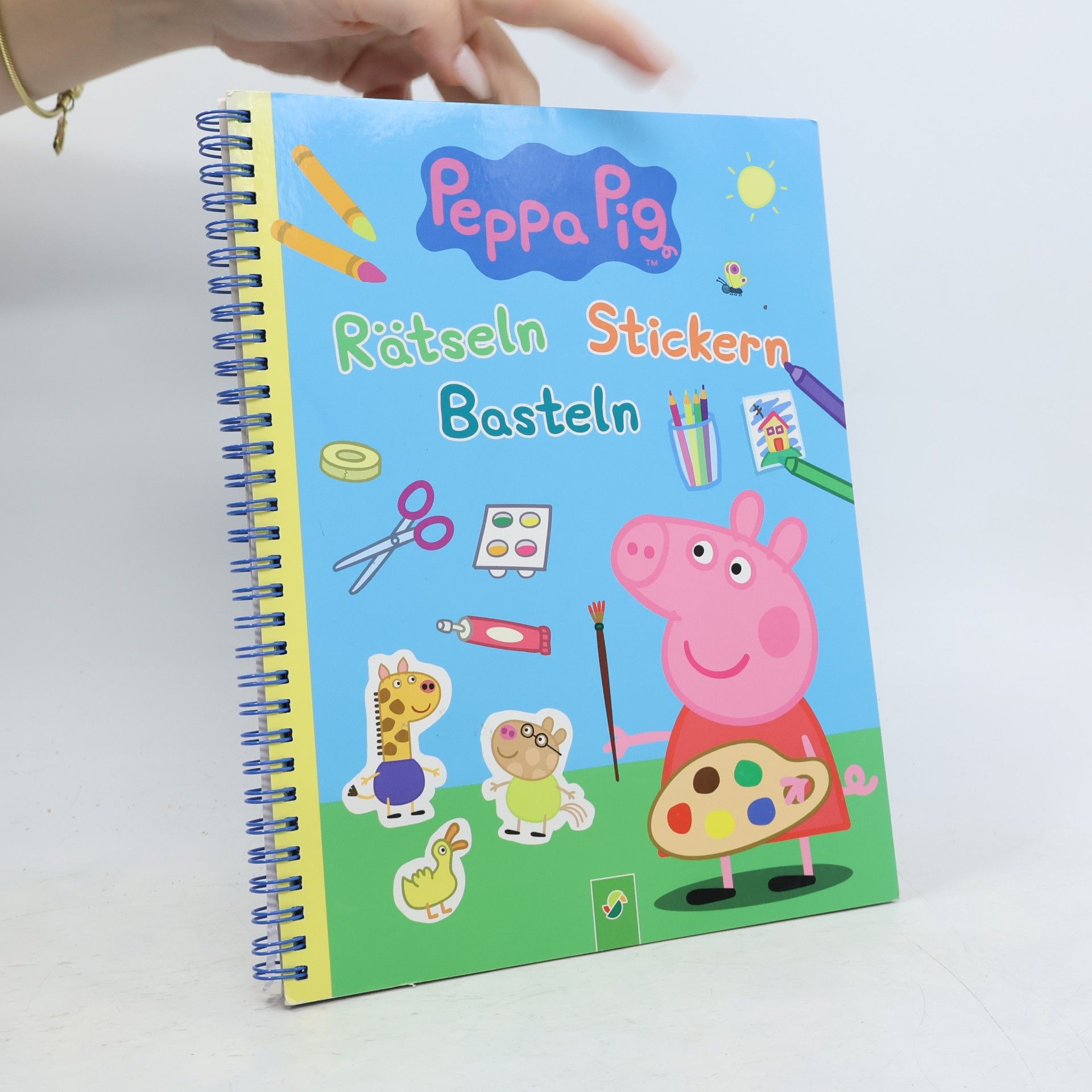 Autorenkollektiv Peppa Pig Rätseln Stickern Basteln