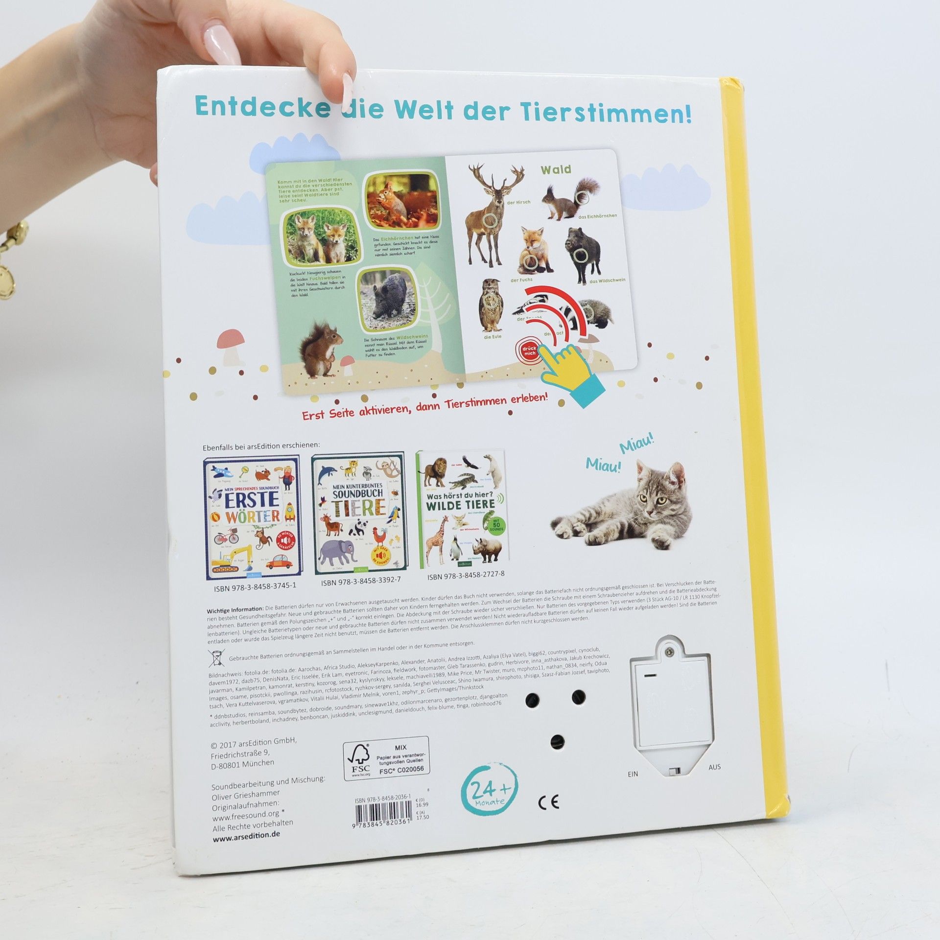 Autorenkollektiv Mein großes Buch der Tiergeräusche
