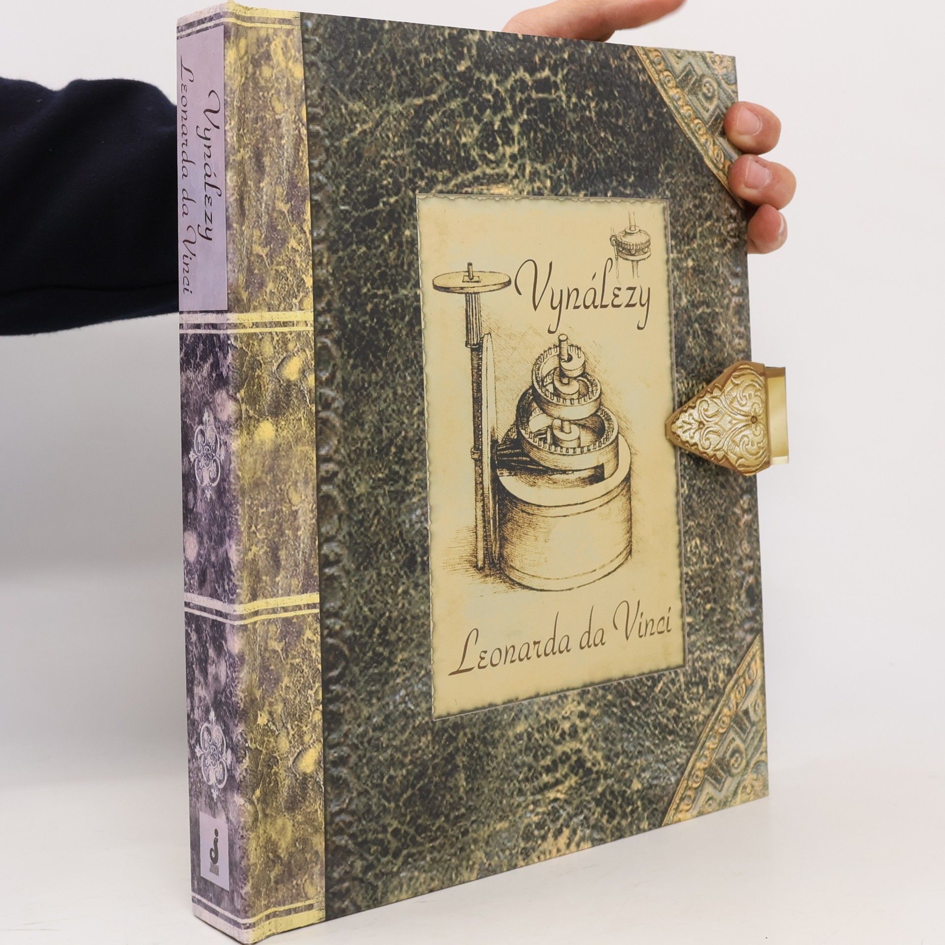 Jaspere Bark Vynálezy Leonarda da Vinci (pop-up leporelo)