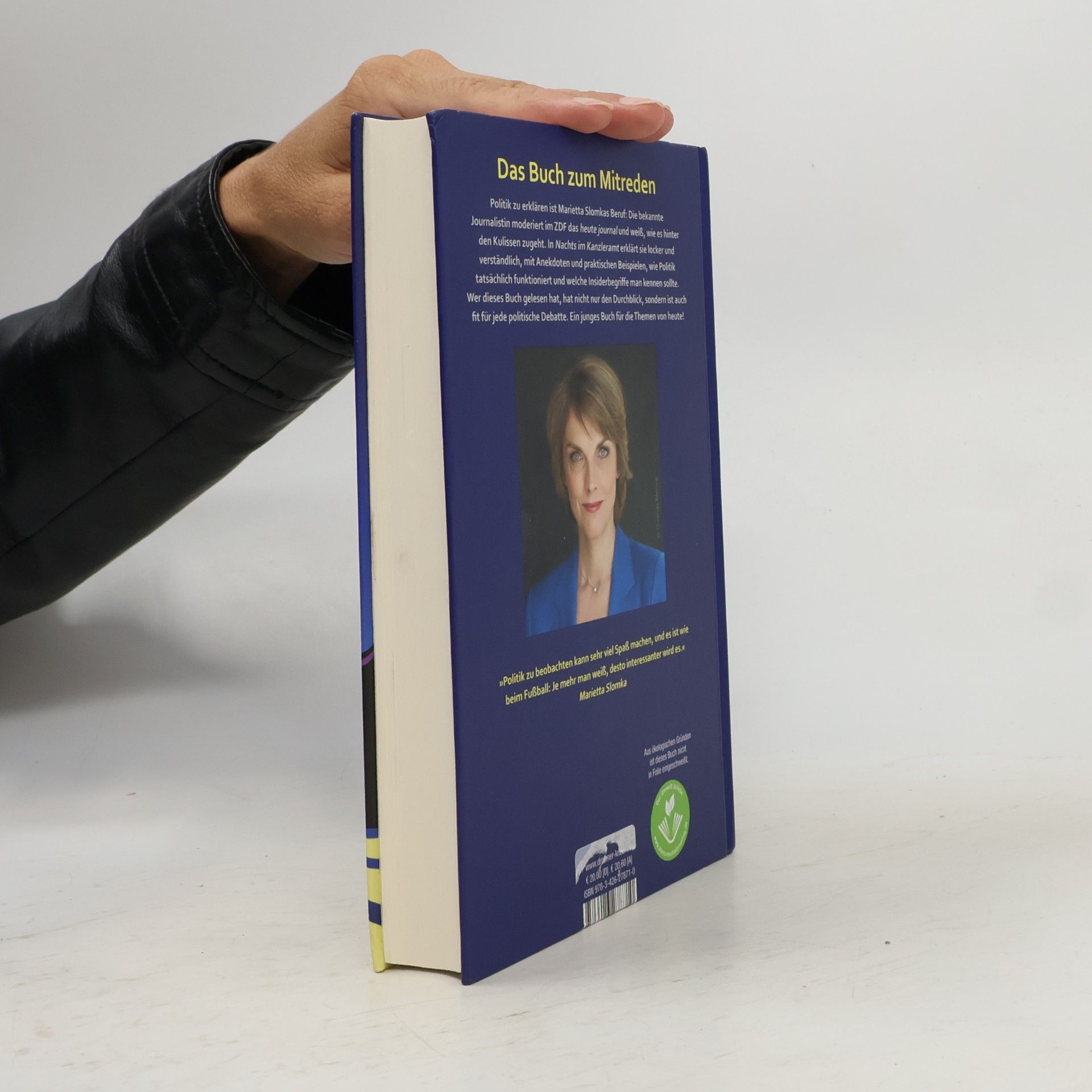 Marietta Slomka Nachts im Kanzleramt