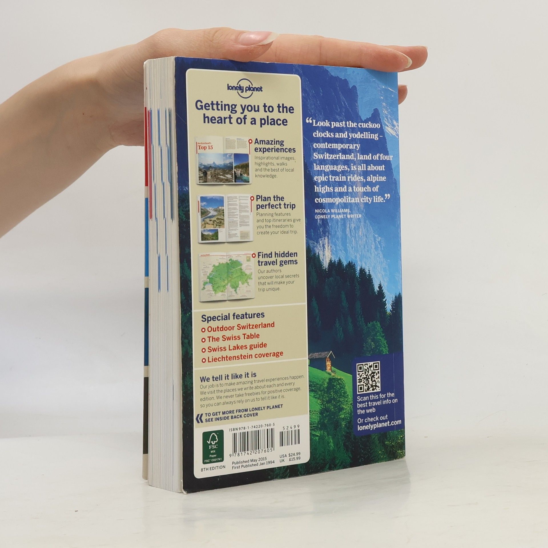 Nicola Williams Lonely Planet Switzerland