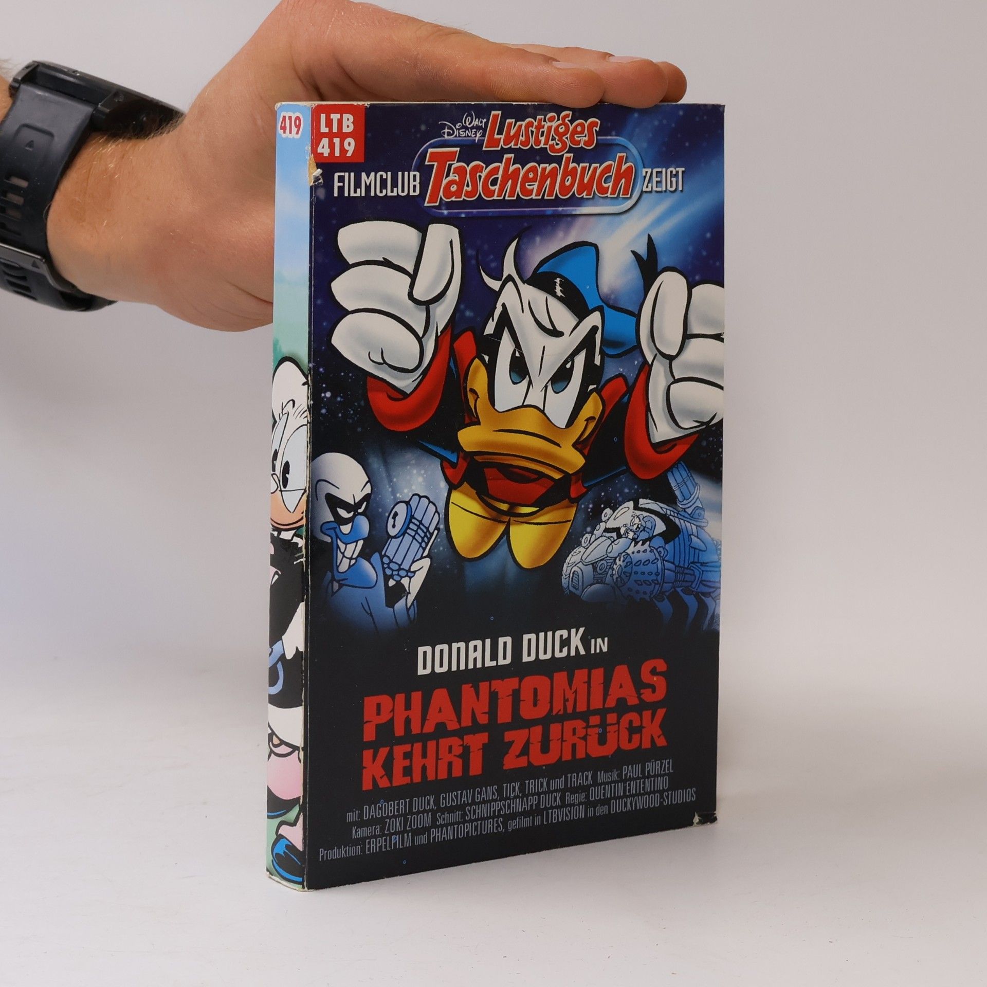 Walt Disney Lustiges Taschenbuch 419. Donald Duck in Phantomias Kehrt Zurück