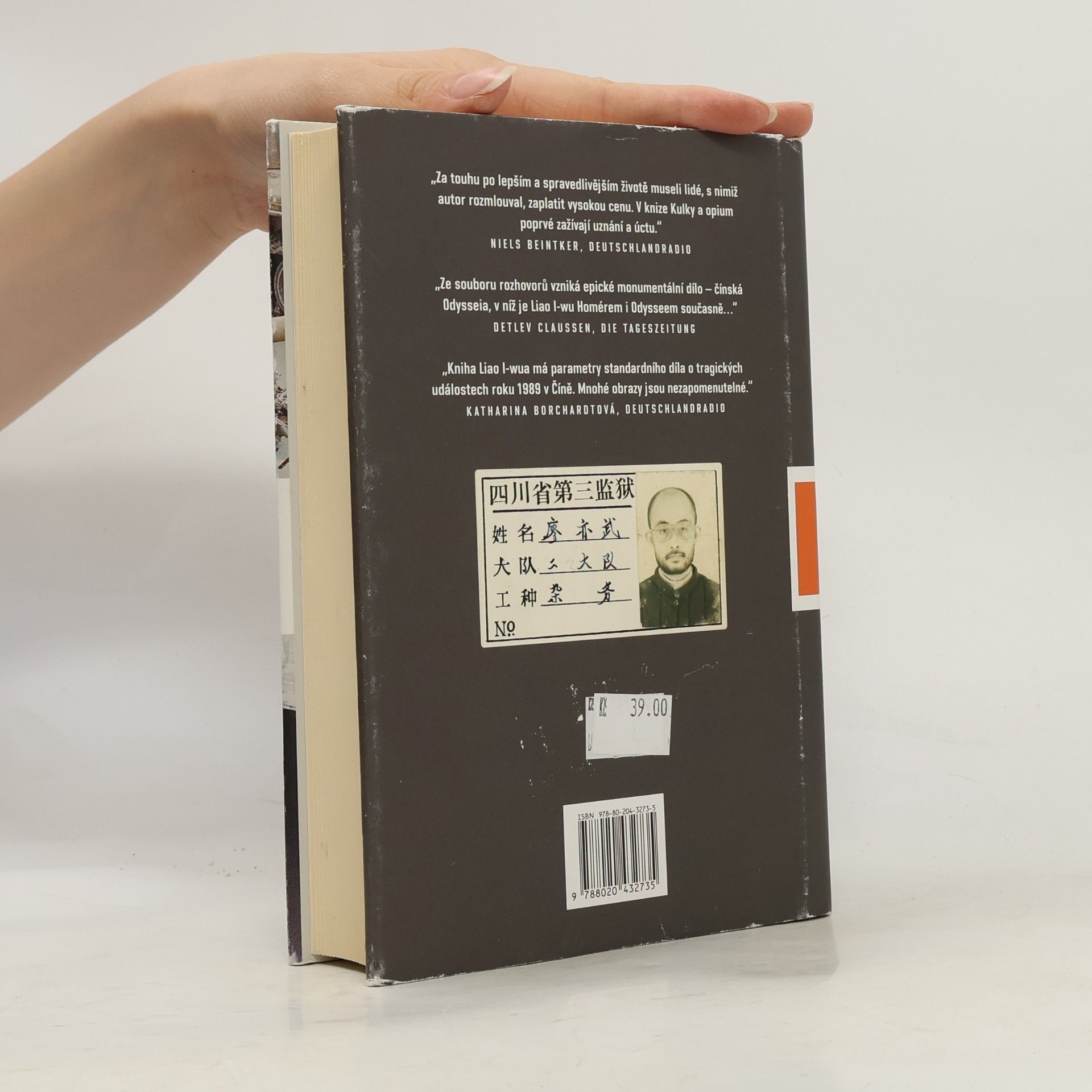 Liao Yiwu Kulky a opium