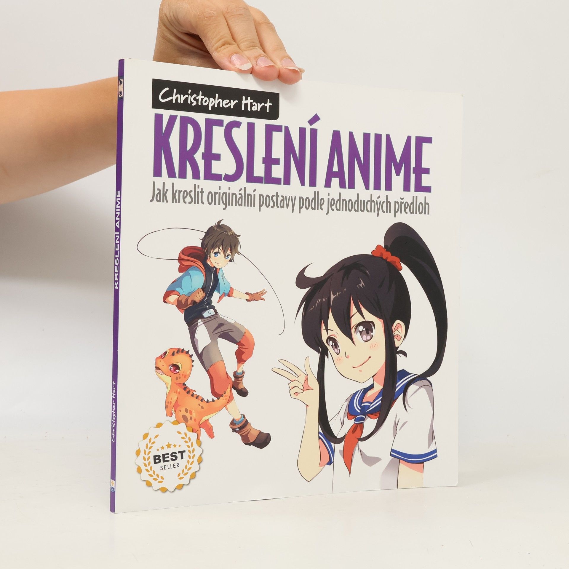 Christopher Hart Kreslení Anime: Jak kreslit originální postavy podle jednoduchých předloh