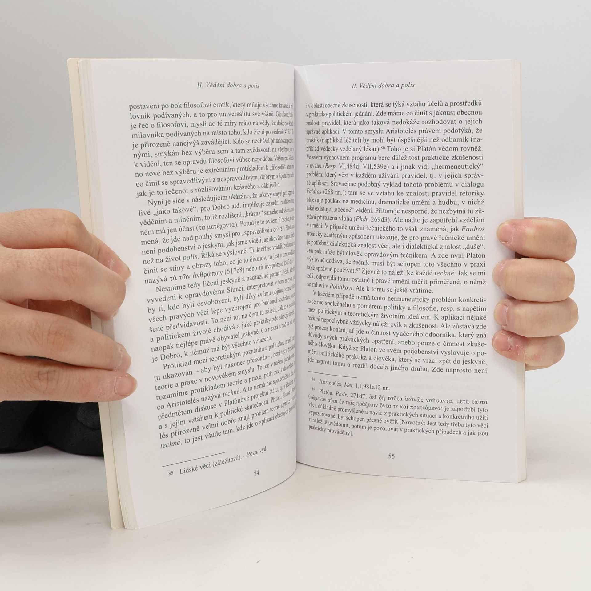 Hans Georg Gadamer Idea Dobra mezi Platónem a Aristotelem