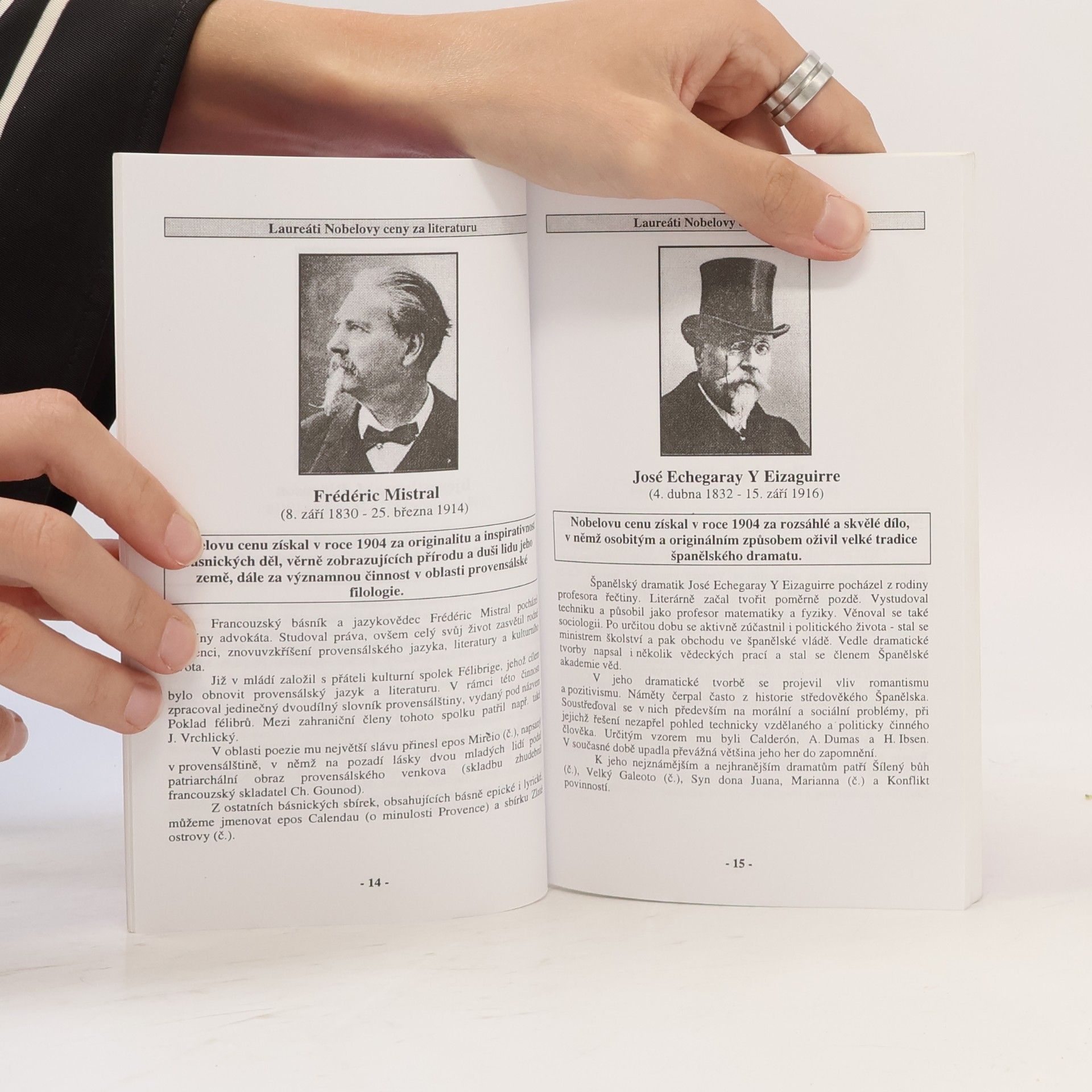 Jiří Marek Laureáti Nobelovy ceny za literaturu