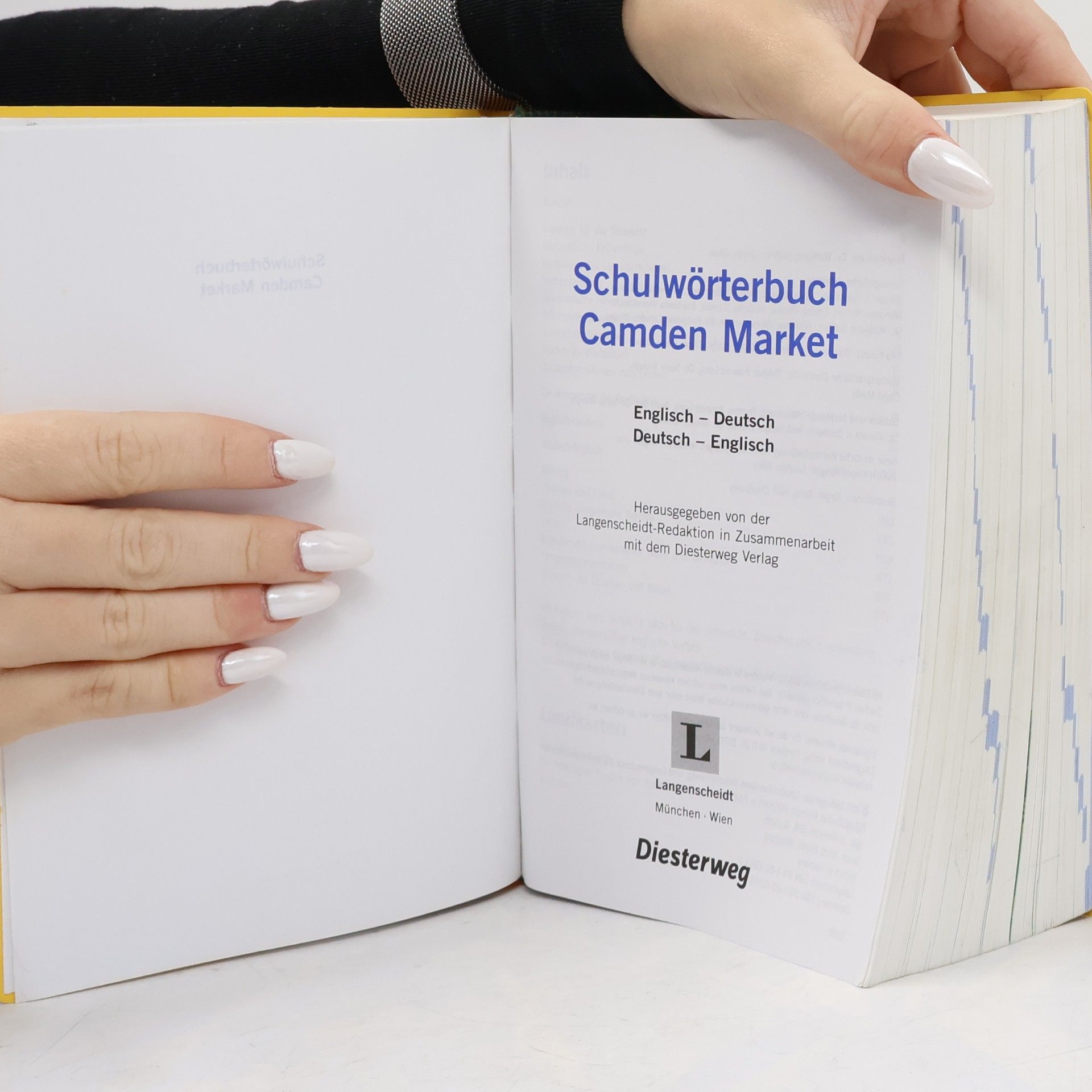 Langenscheidt Redaktion von Schulwörterbuch Camden Market