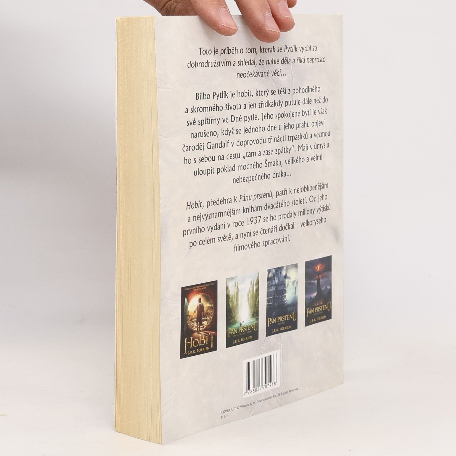 J. R. R. Tolkien Hobit, aneb, Cesta tam a zase zpátky