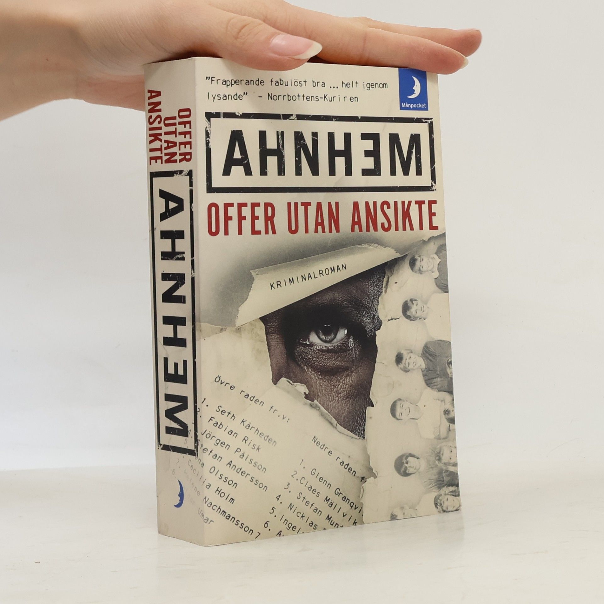 Stefan Ahnhem Offer utan ansikte