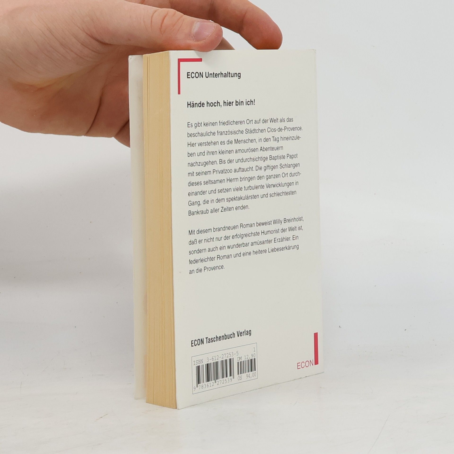 Willy Breinholst Hände hoch, hier bin ich. Heiterer Roman - Deutsche Erstausgabe