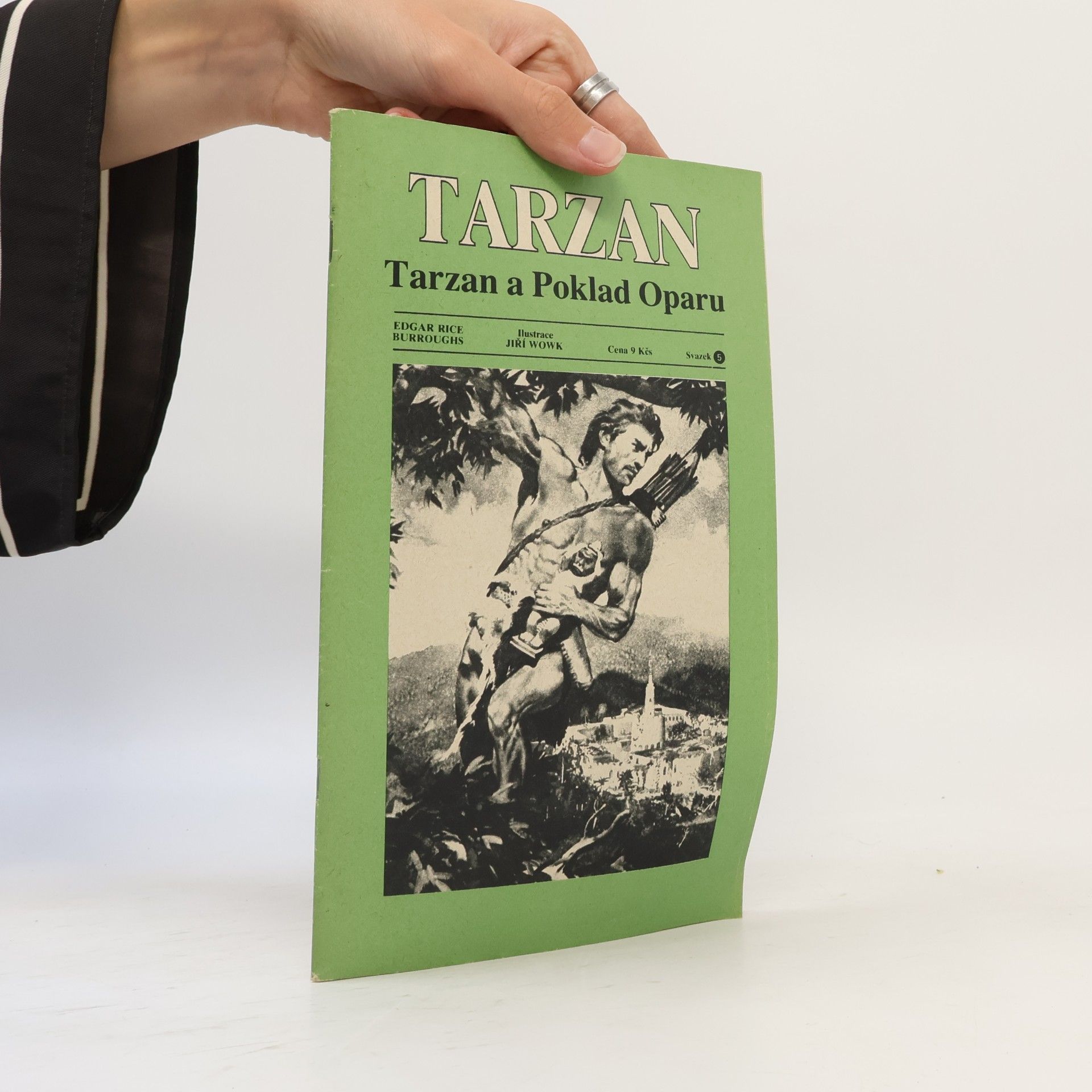 Edgar Rice Burrroughs Tarzan 5. Tarzan a poklad Oparu