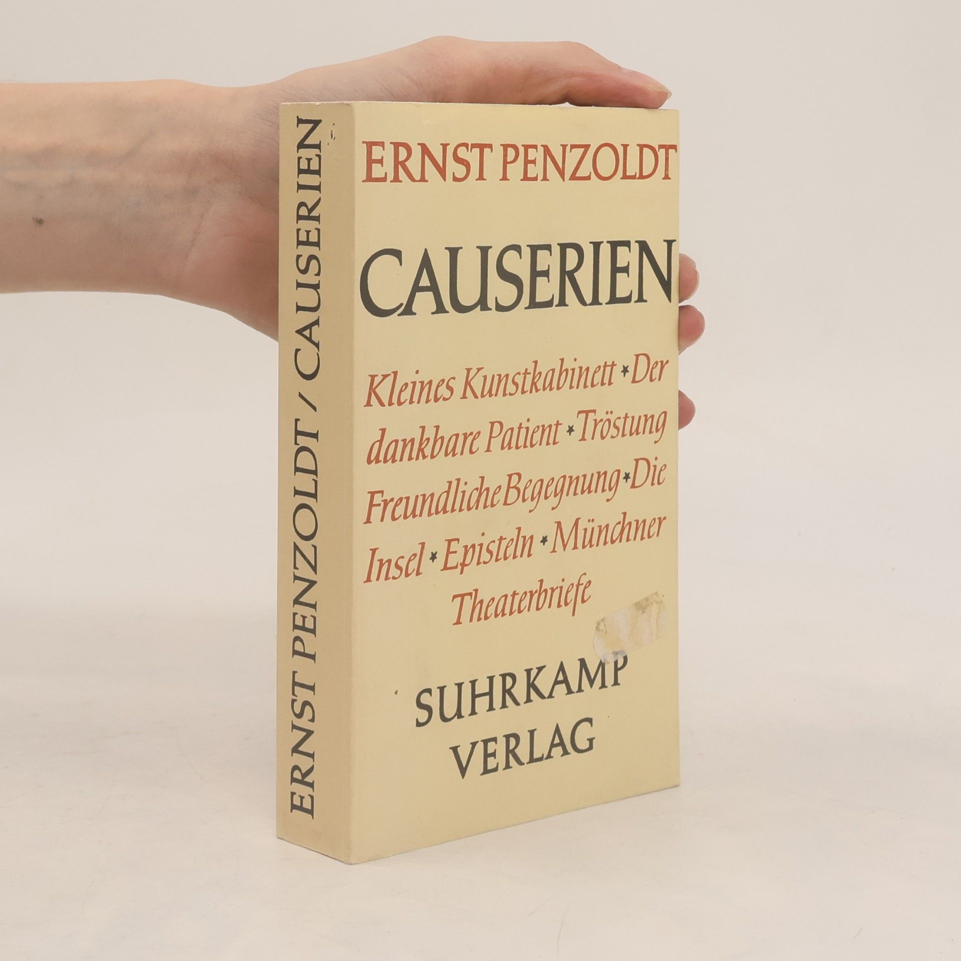 Ernst Penzoldt Causerien