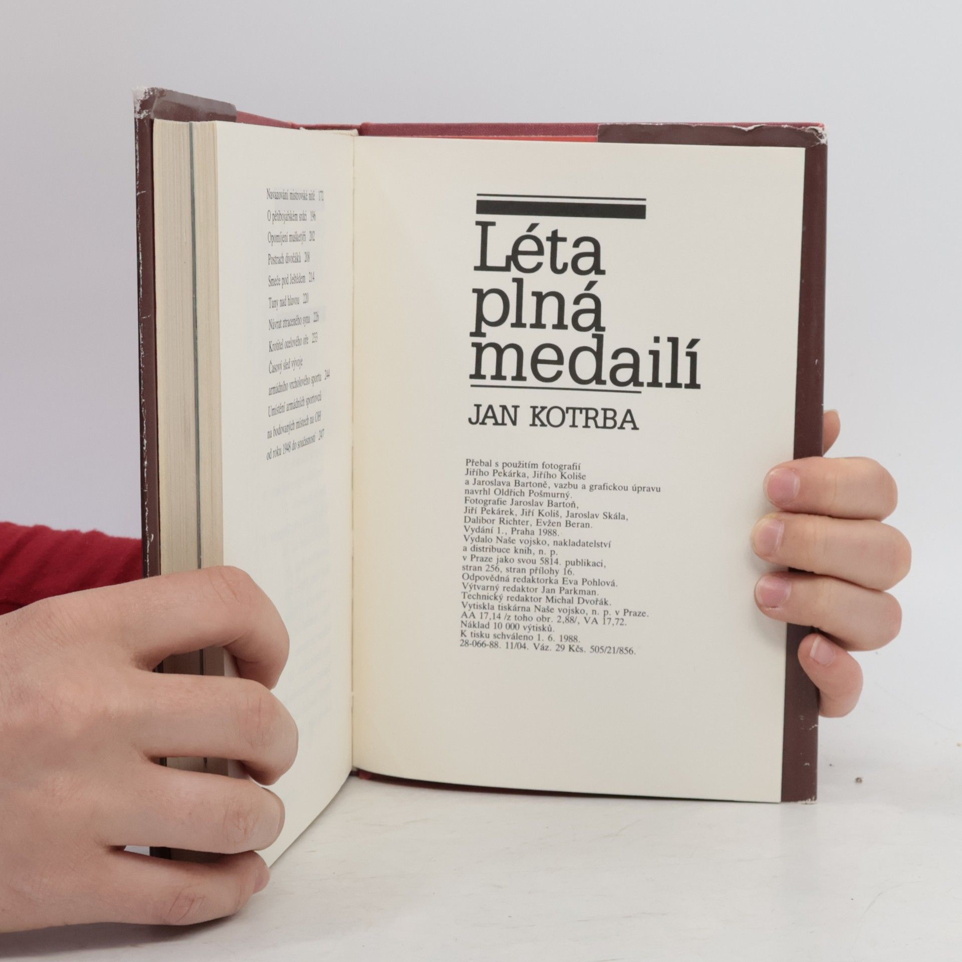 Jan Kotrba Léta plná medailí
