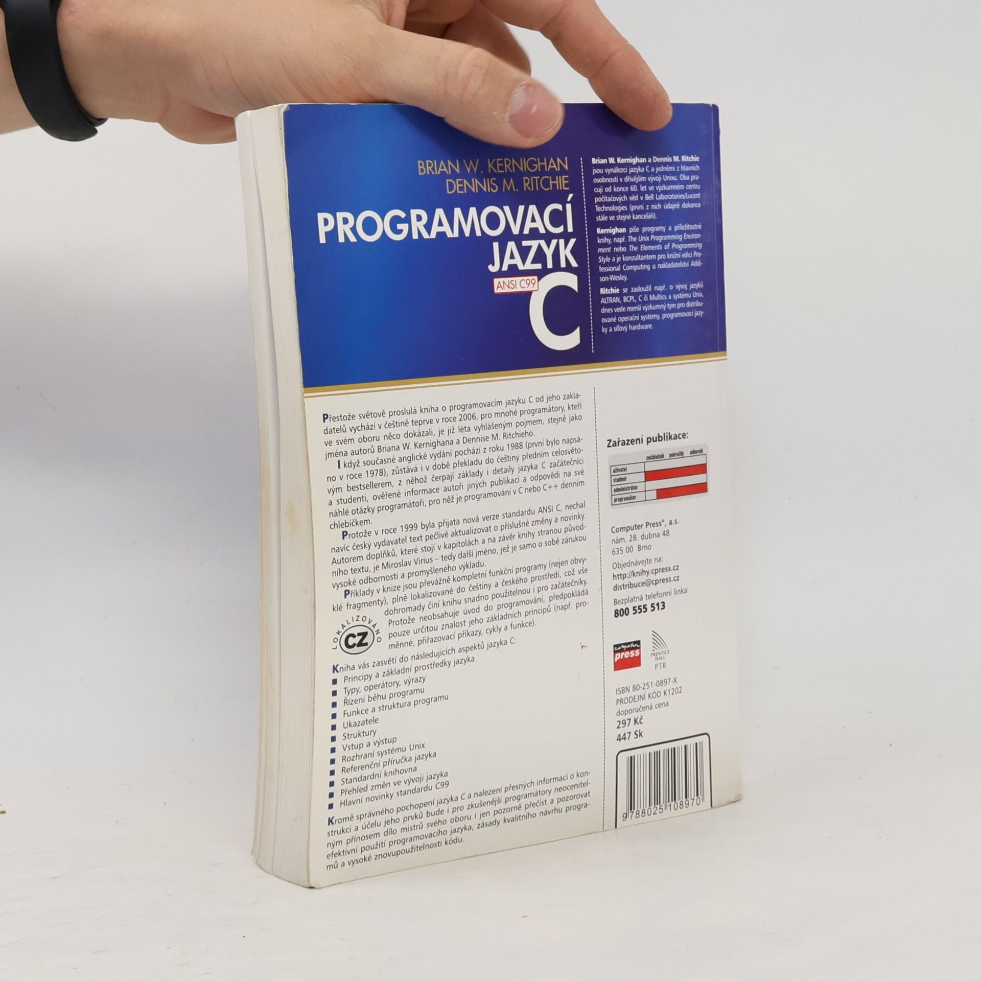 Brian Kernighan Programovací jazyk C