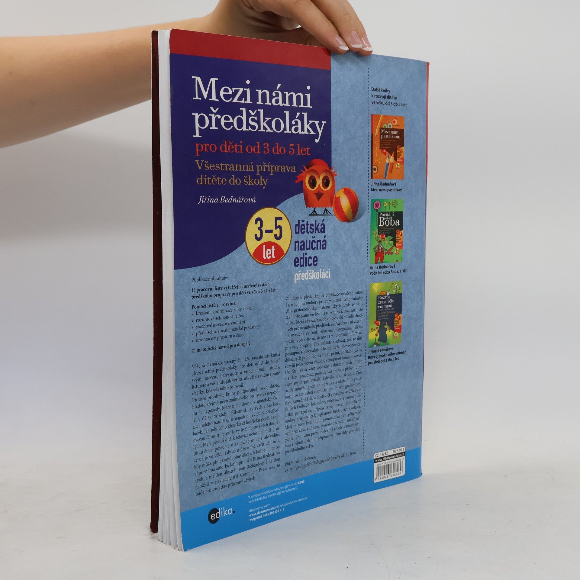 Jiřina Bednářová Mezi námi předškoláky pro děti od 3 do 5 let