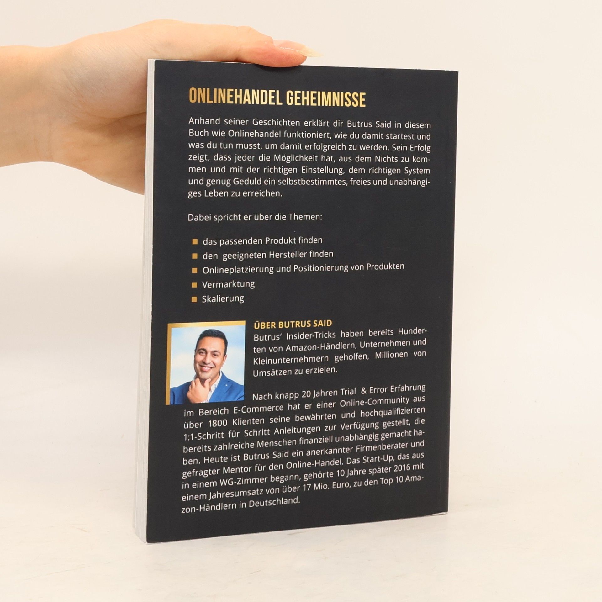 Butrus Said Onlinehandel Geheimnisse