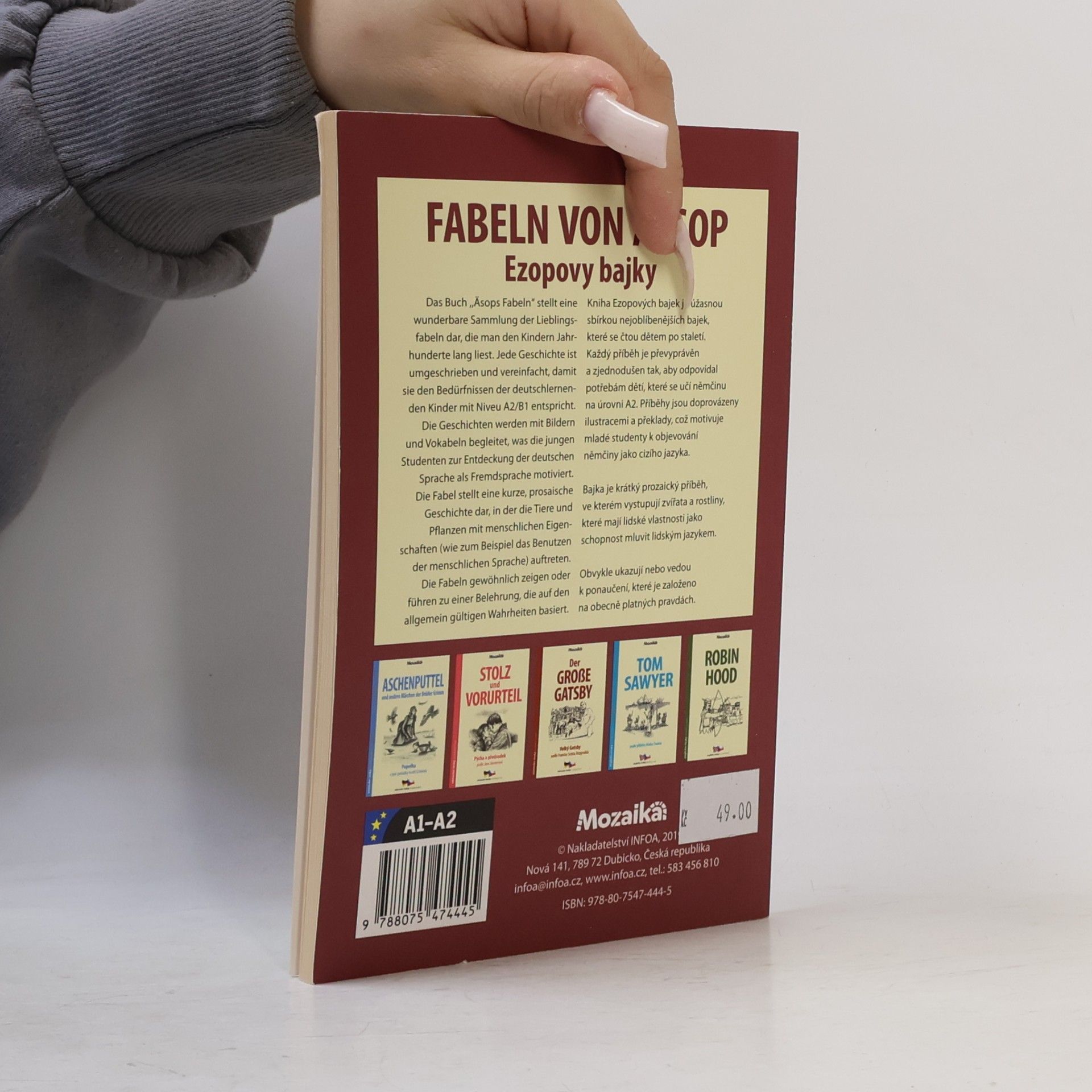 Aesop Fabeln von Aesop / Ezopovy bajky