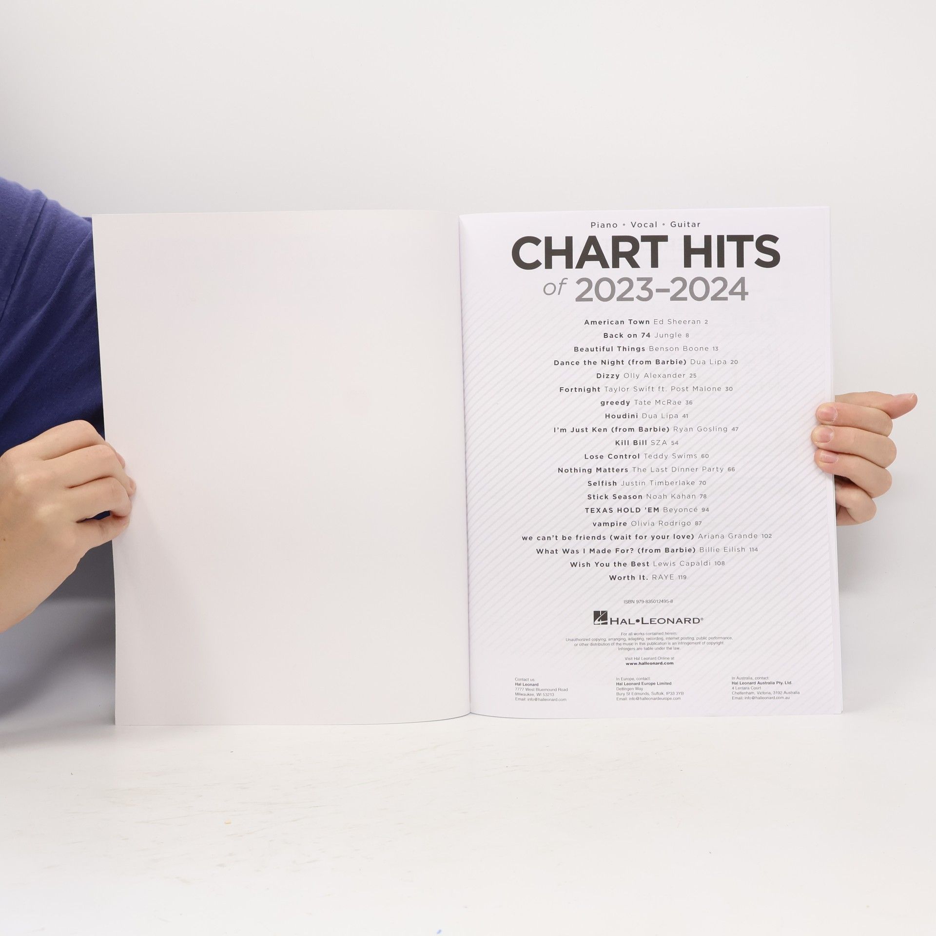 Chart Hits of 2023-2024