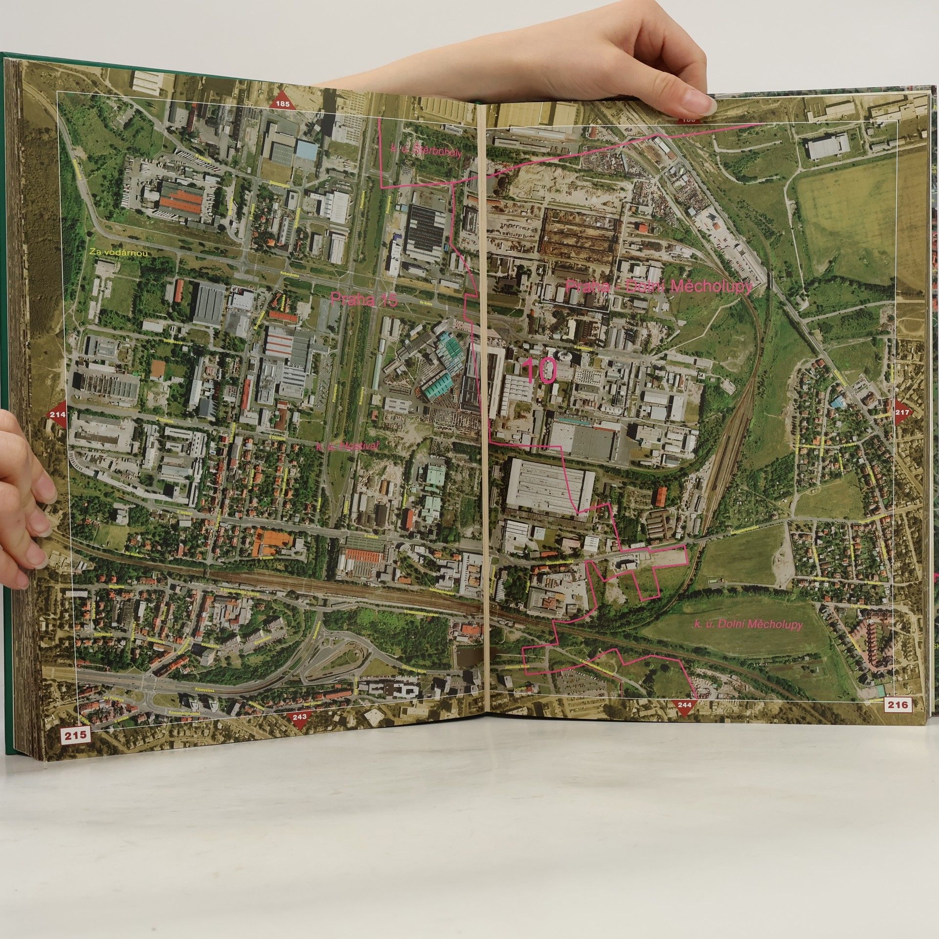 Autorenkollektiv Praha atlas ortofotomap 1:5 000