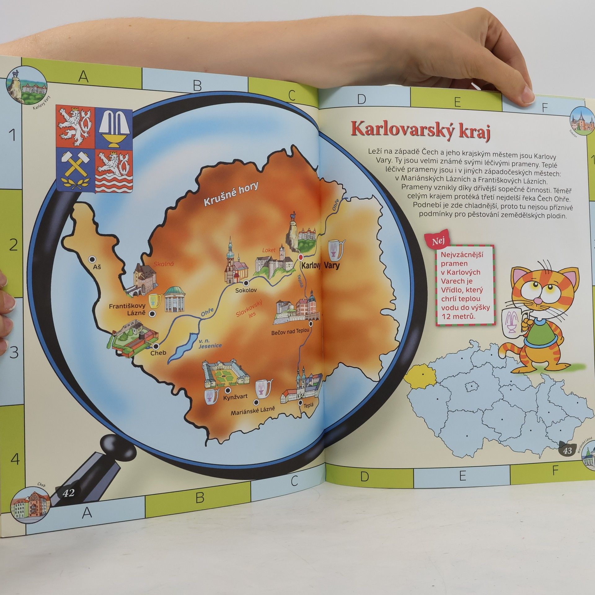Antonín Šplíchal Dětský ilustrovaný atlas: Česká republika