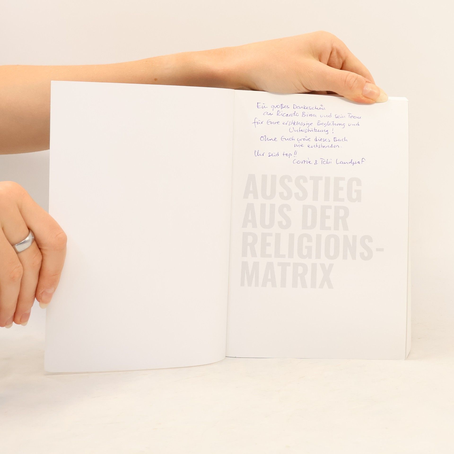 Corella Am Ende Ausstieg aus der Religionsmatrix