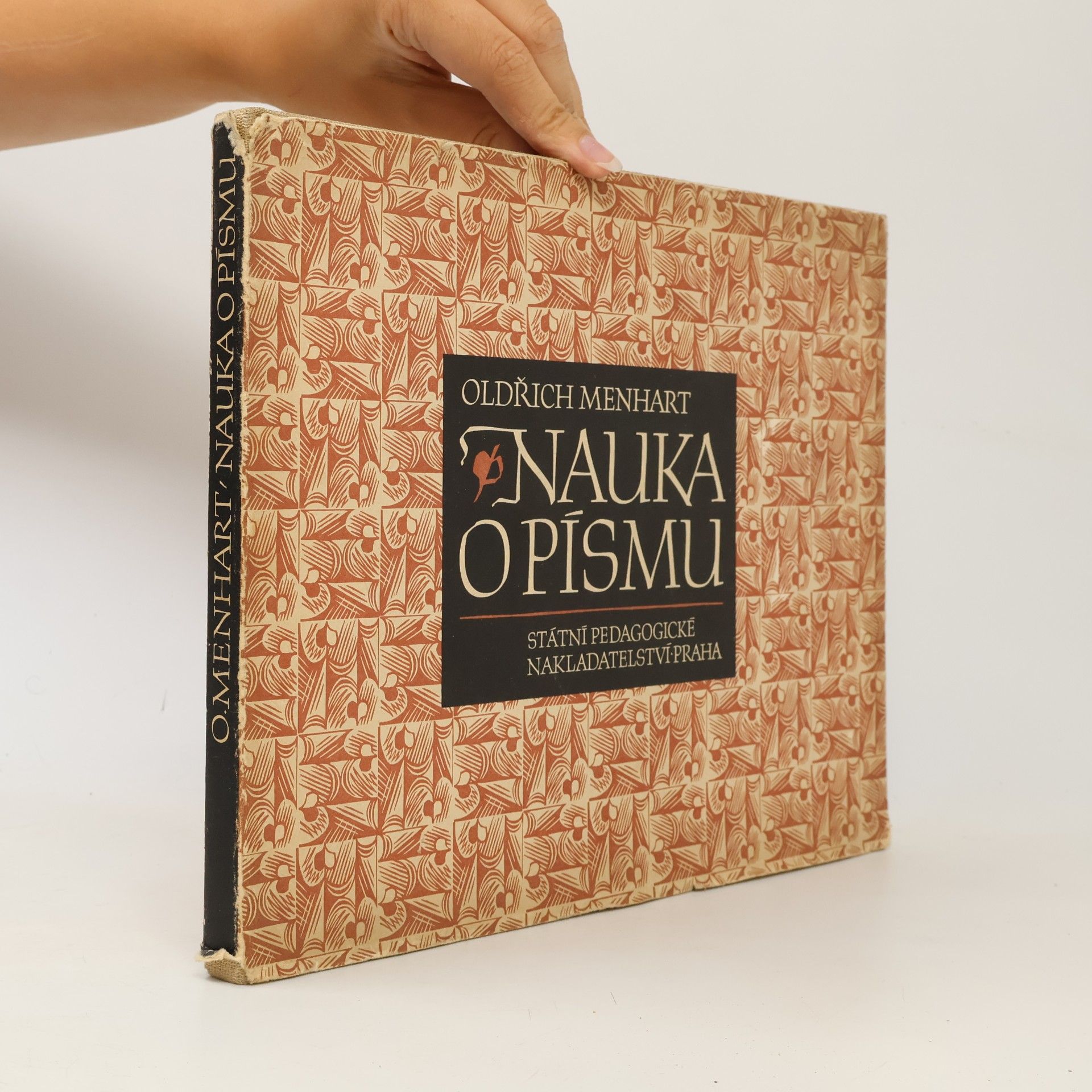 Oldřich Menhart Nauka o písmu
